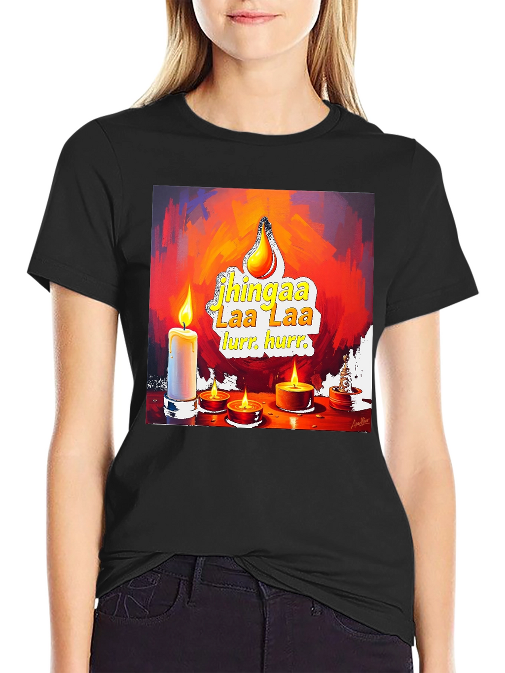 Candlelight Art Tee