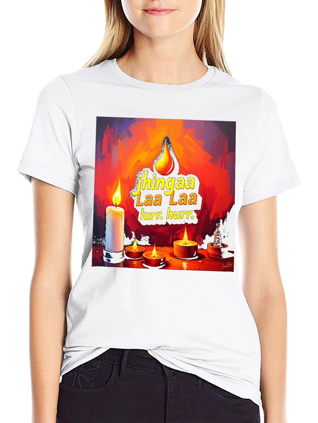 Candlelight Art Tee