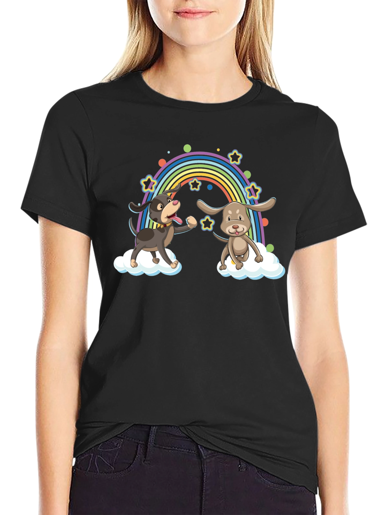 Dog Rainbow T-Shirt
