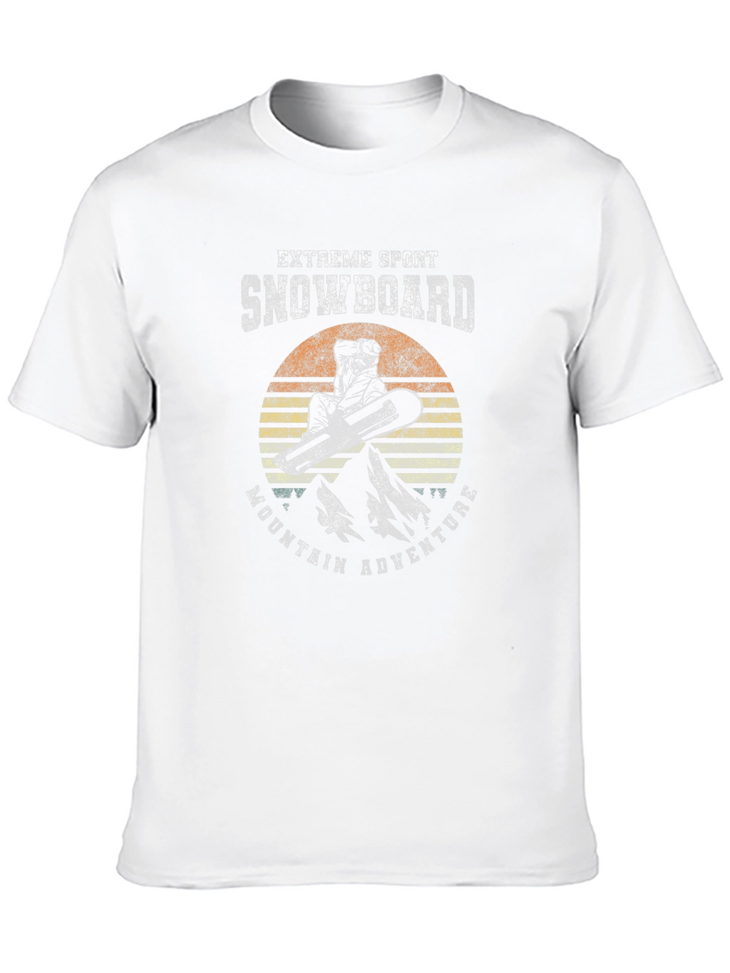 Snowboard Extreme Sport Mountain Adventure T-Shirt