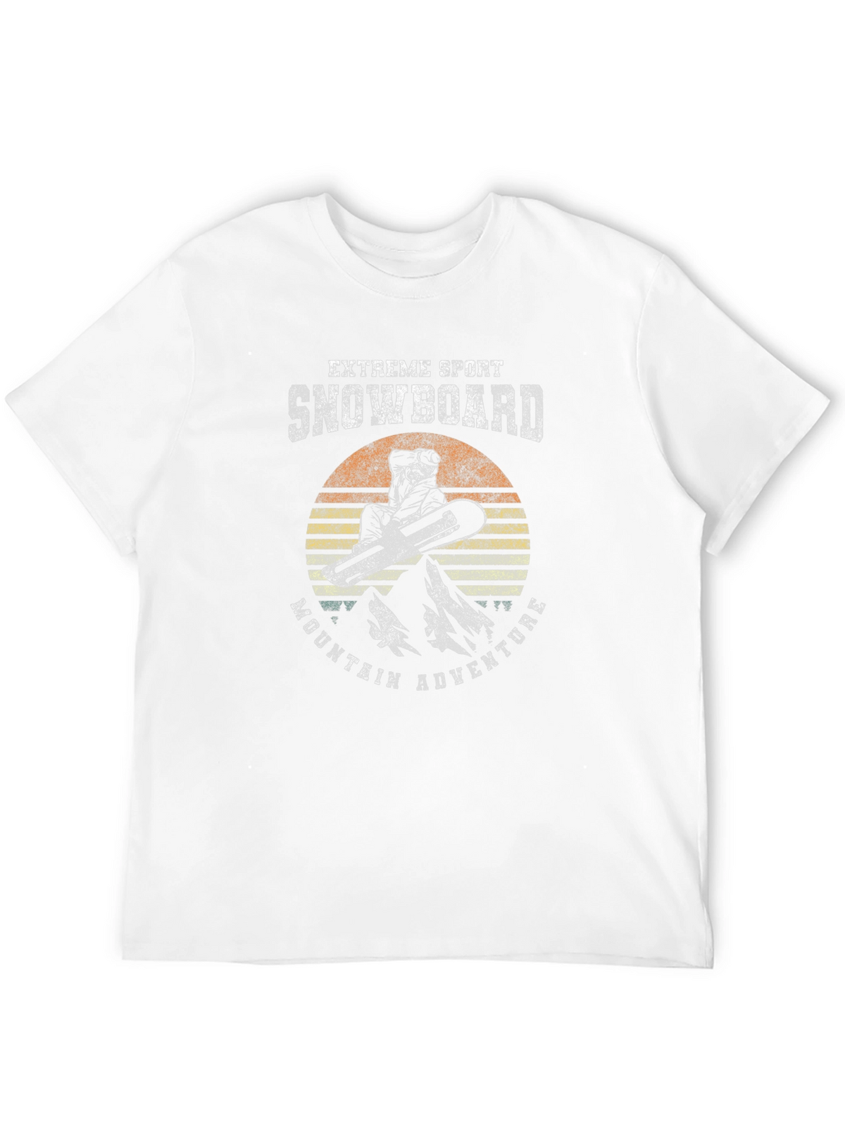 Snowboard Extreme Sport Mountain Adventure T-Shirt