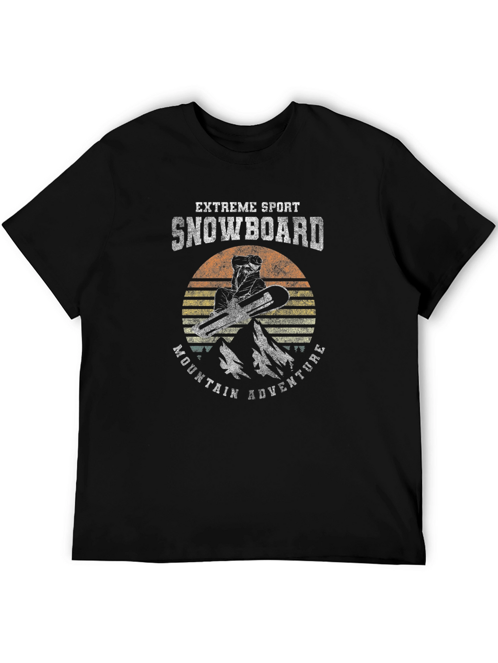 Snowboard Extreme Sport Mountain Adventure T-Shirt