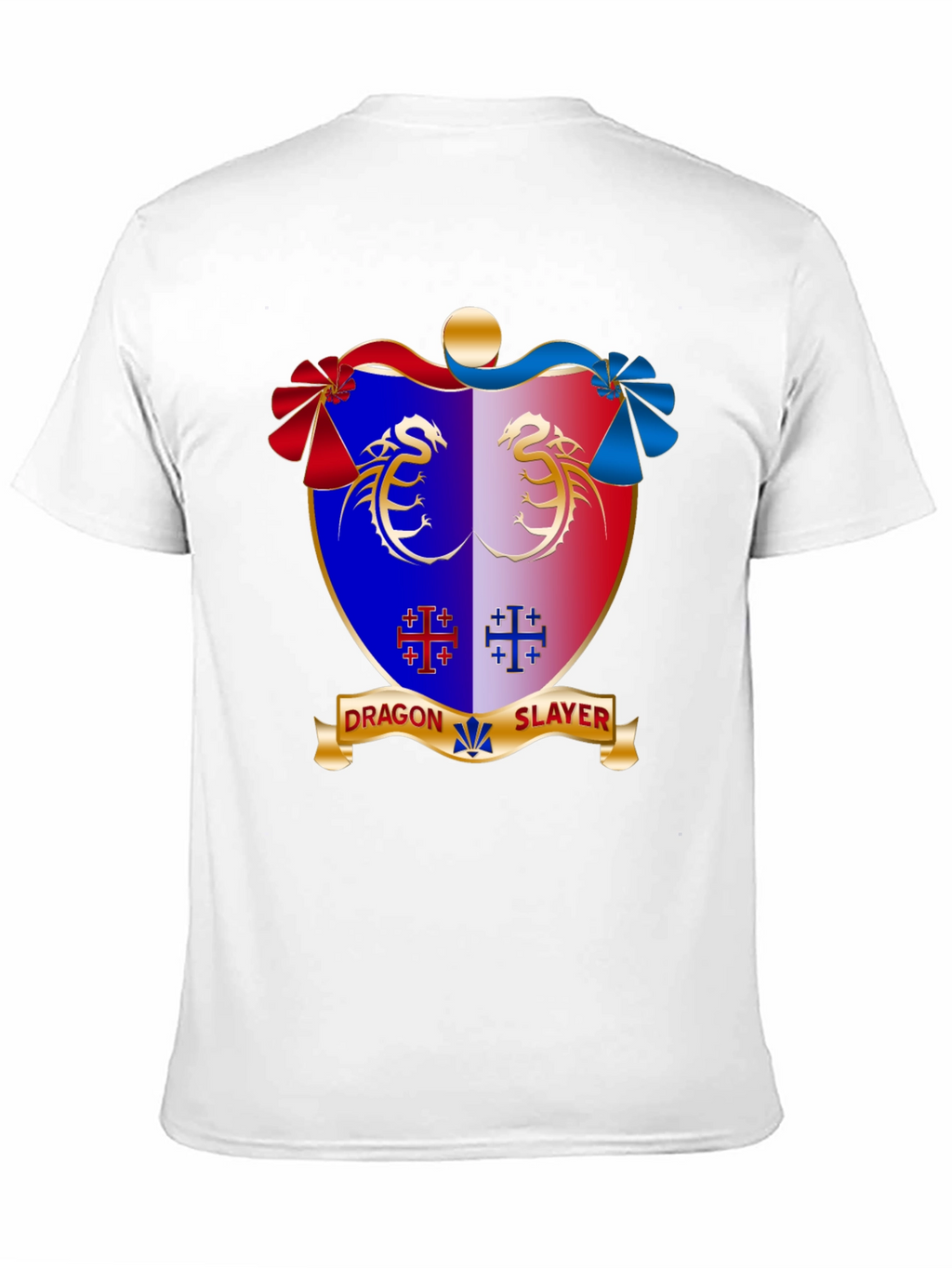 Dragon Slayer Crest Black T-Shirt
