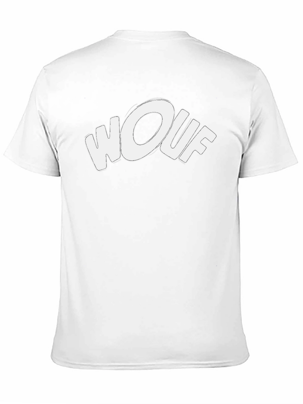 Wouf Graphic Tee - Stylish Black Cotton T-Shirt