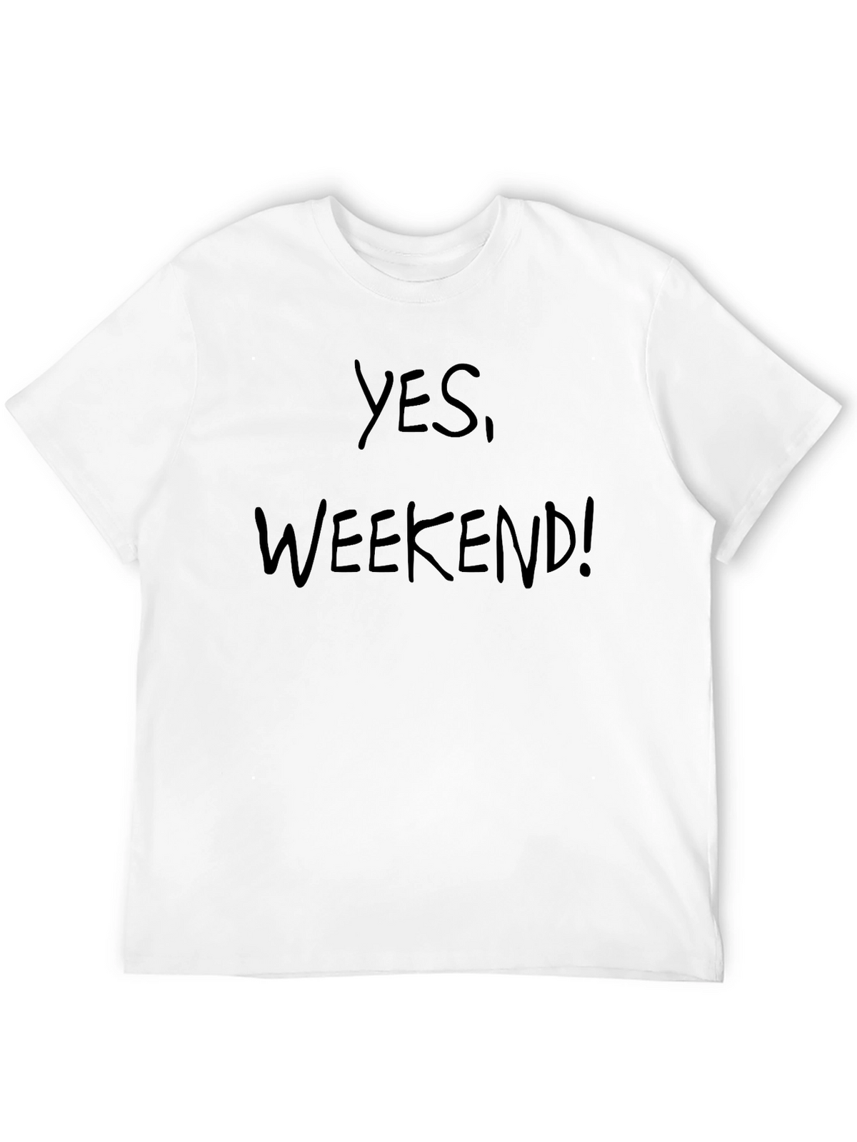 Yes Weekend! Graphic T-Shirt - Mens Black Tee