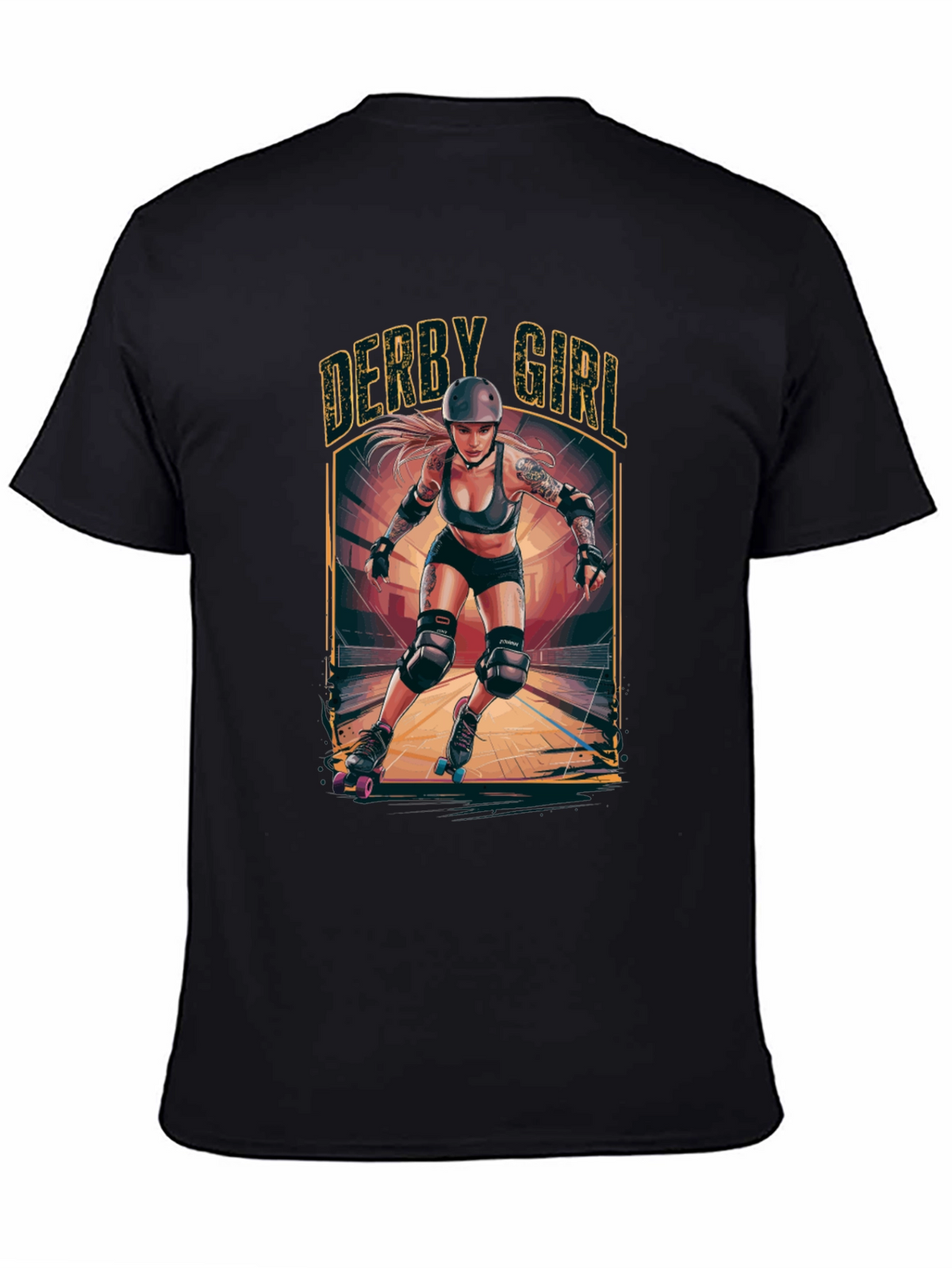 Derby Girl T-Shirt - Roller Derby Graphic Tee