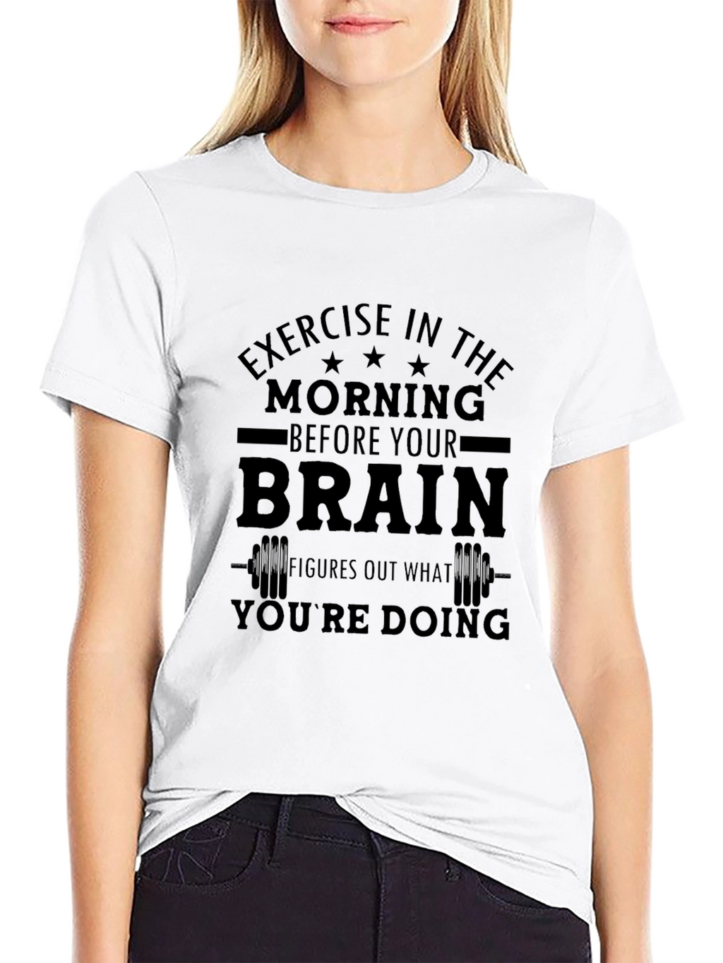 Morning Exercise Brain T-Shirt