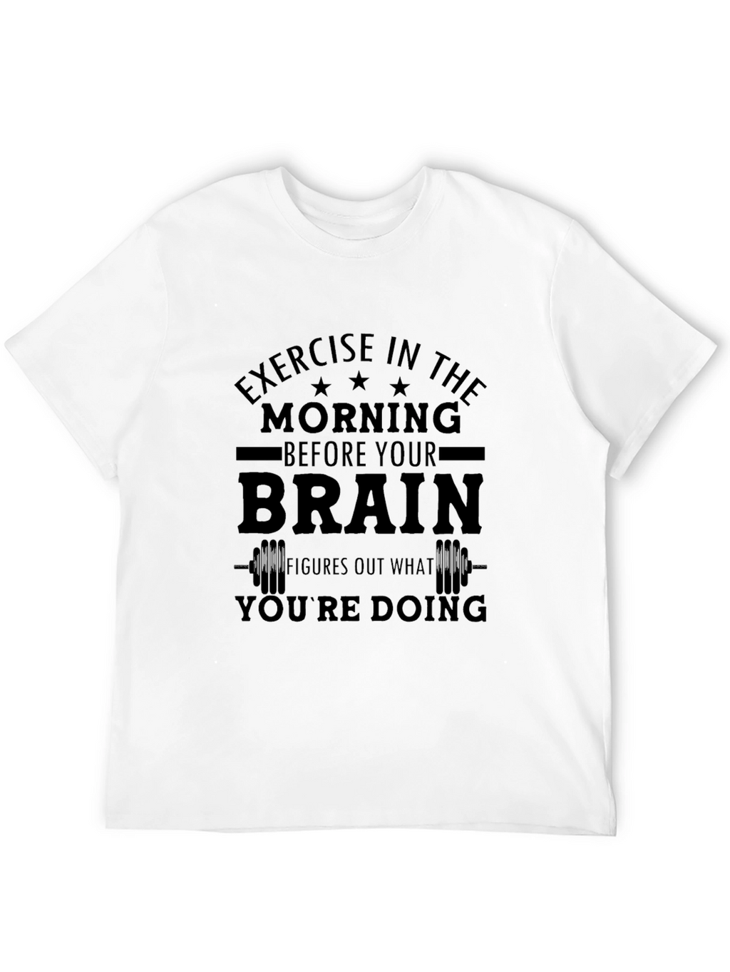 Morning Exercise Brain T-Shirt