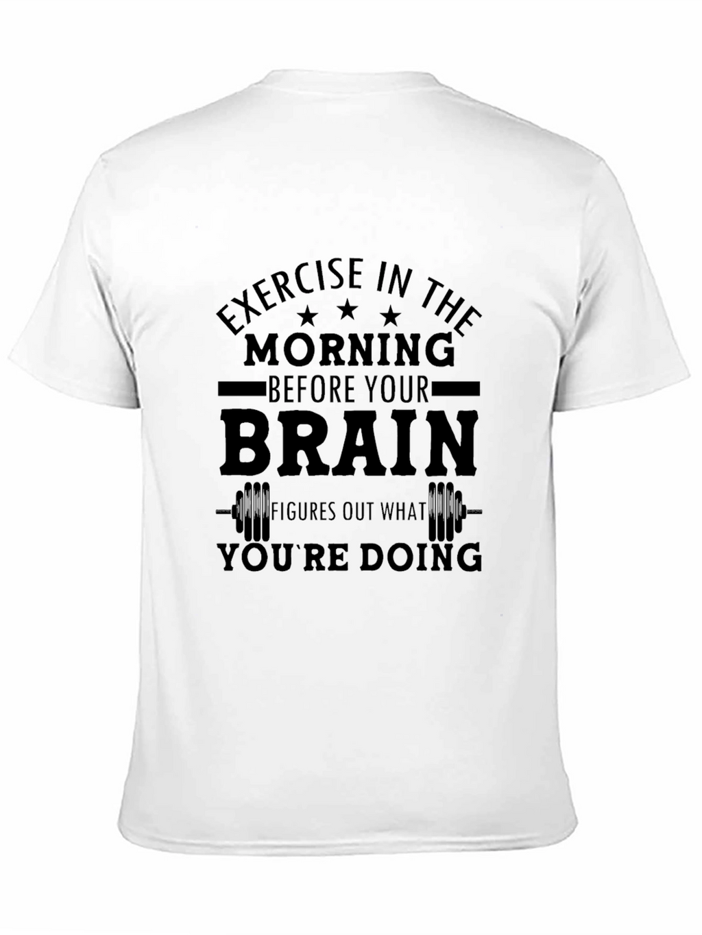 Morning Exercise Brain T-Shirt