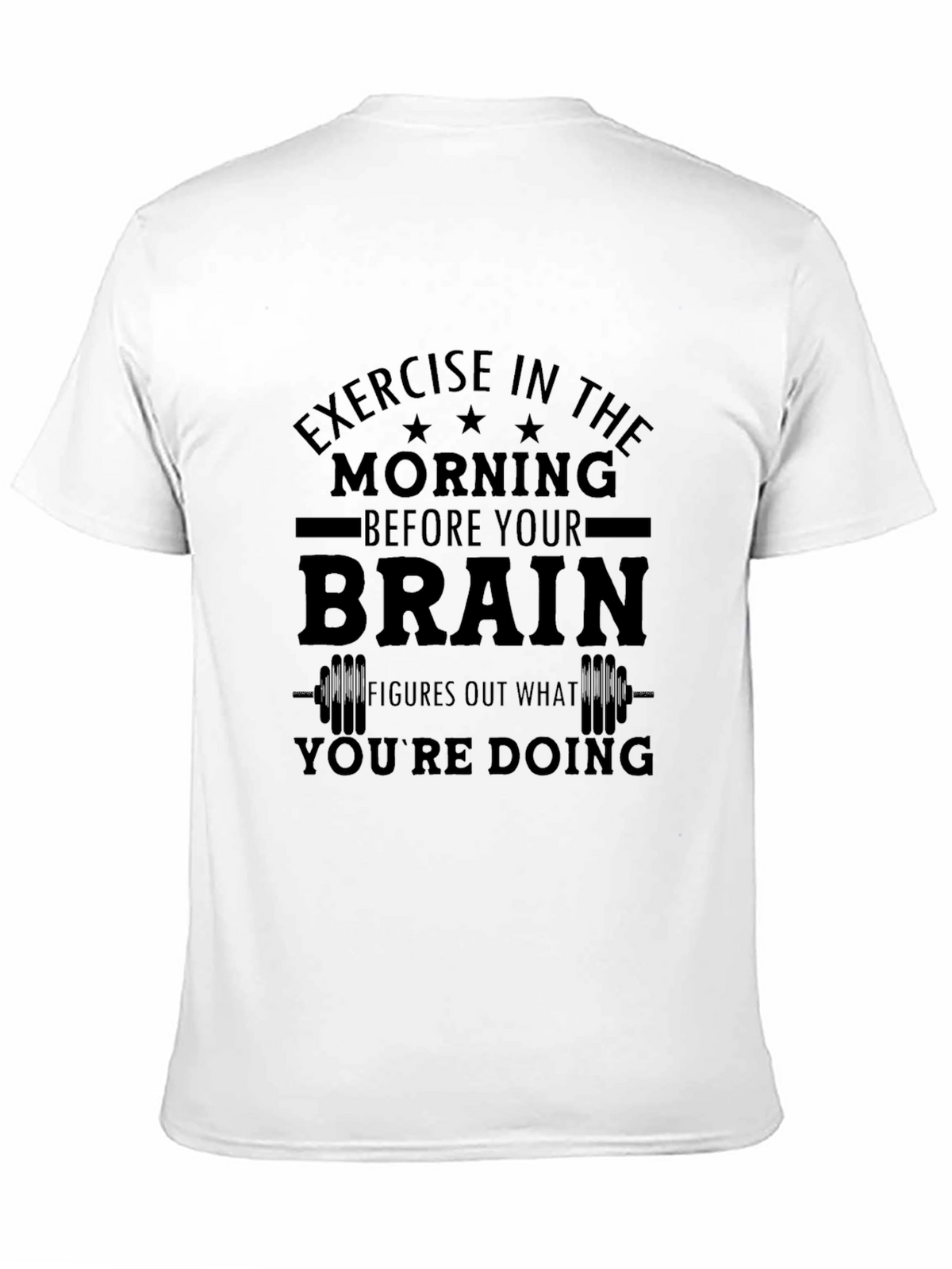 Morning Exercise Brain T-Shirt