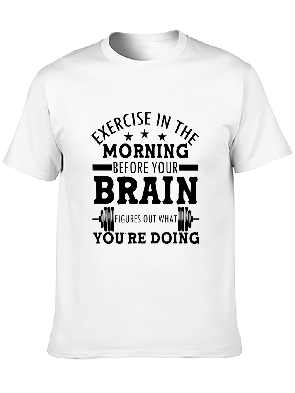 Morning Exercise Brain T-Shirt