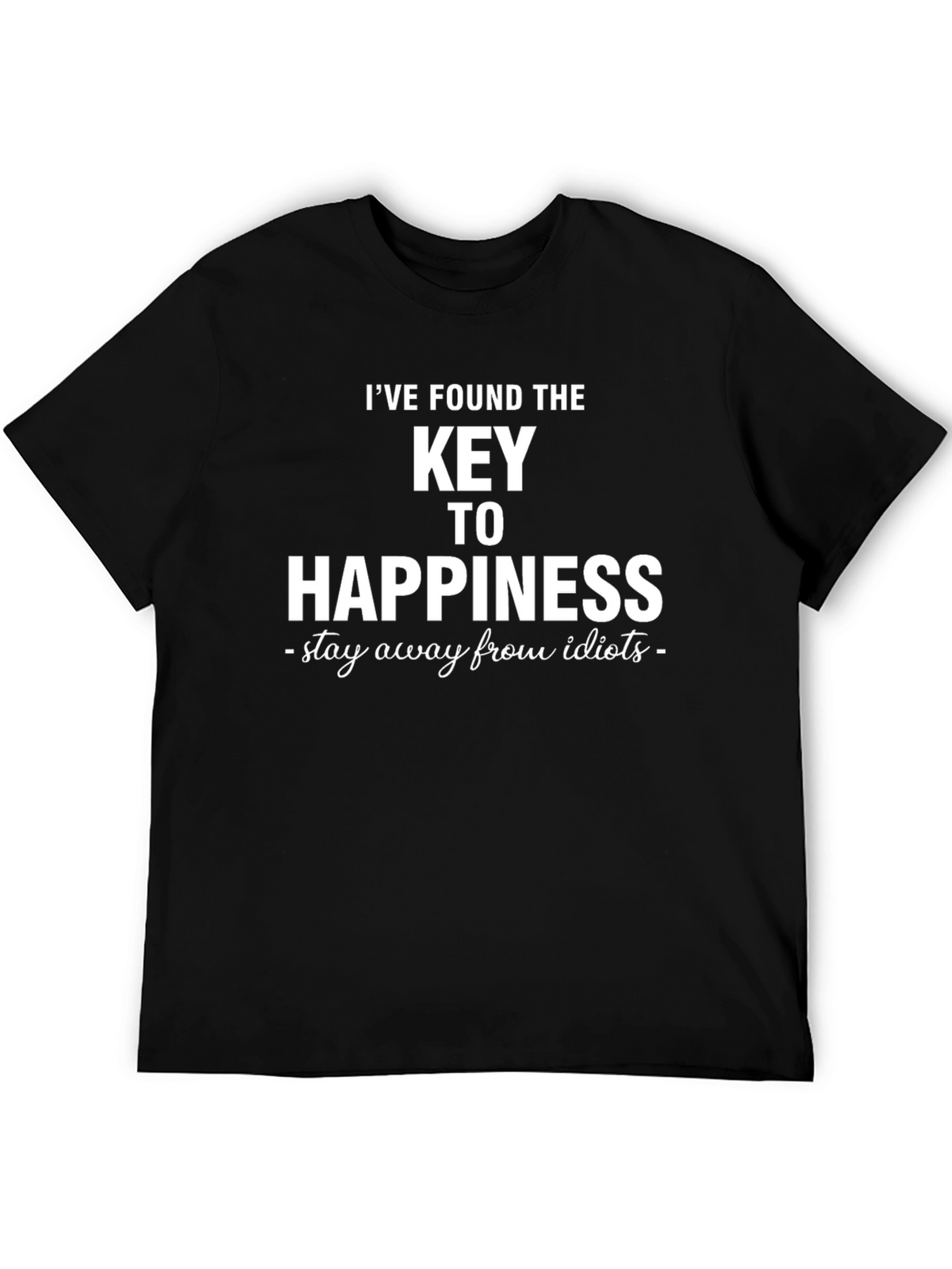 Key to Happiness Graphic T-Shirt