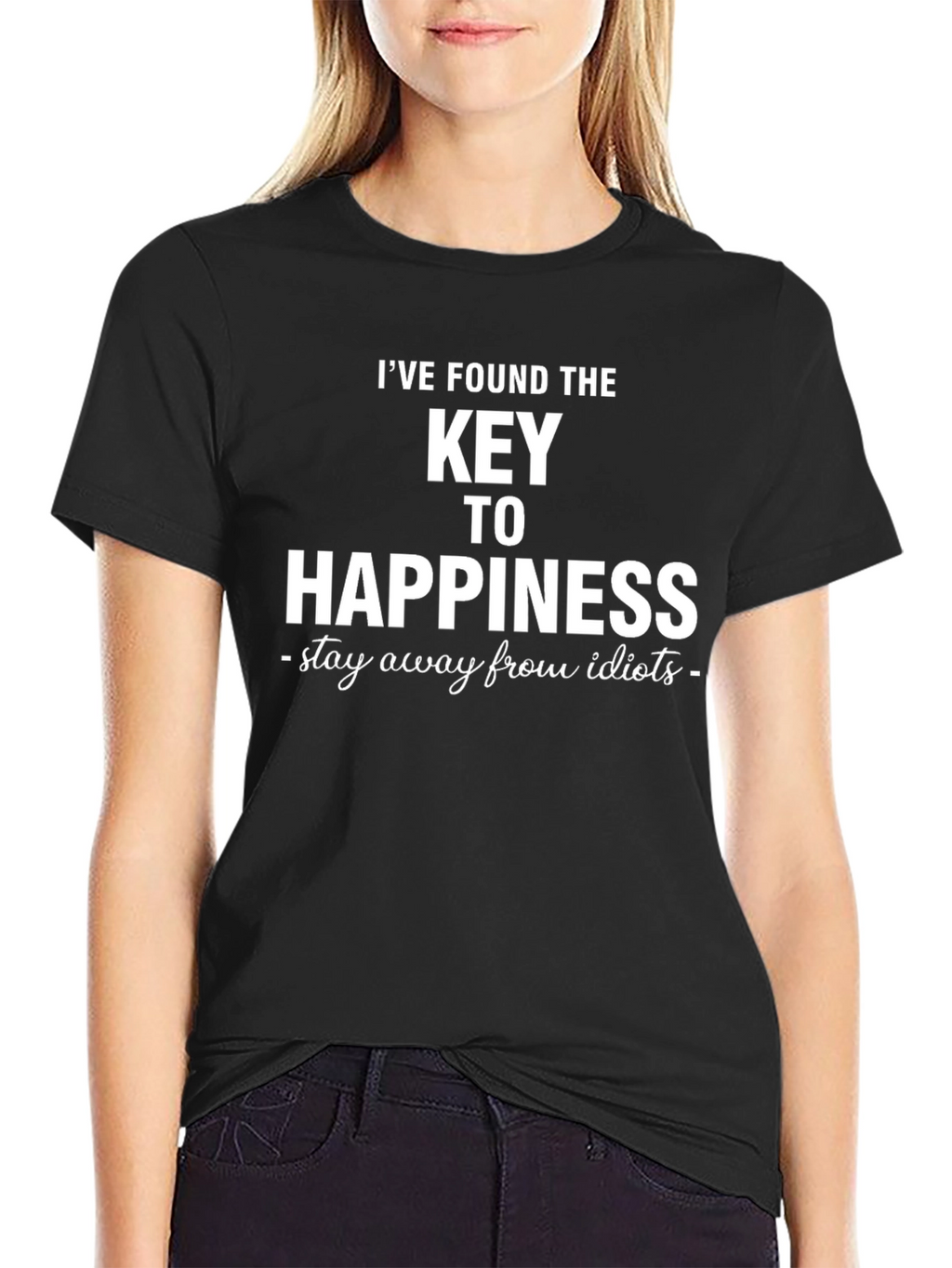 Key to Happiness Graphic T-Shirt