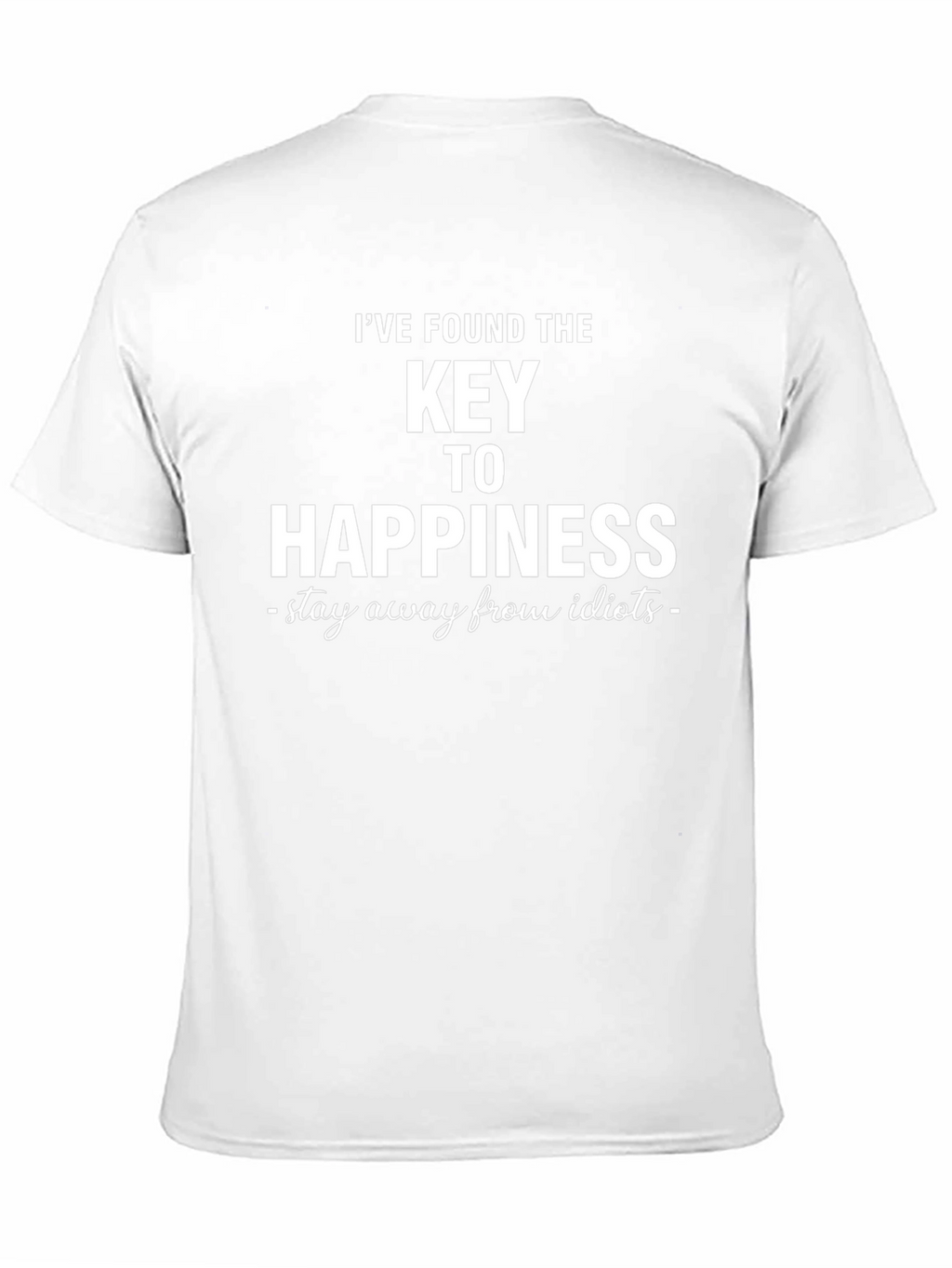 Key to Happiness Graphic T-Shirt