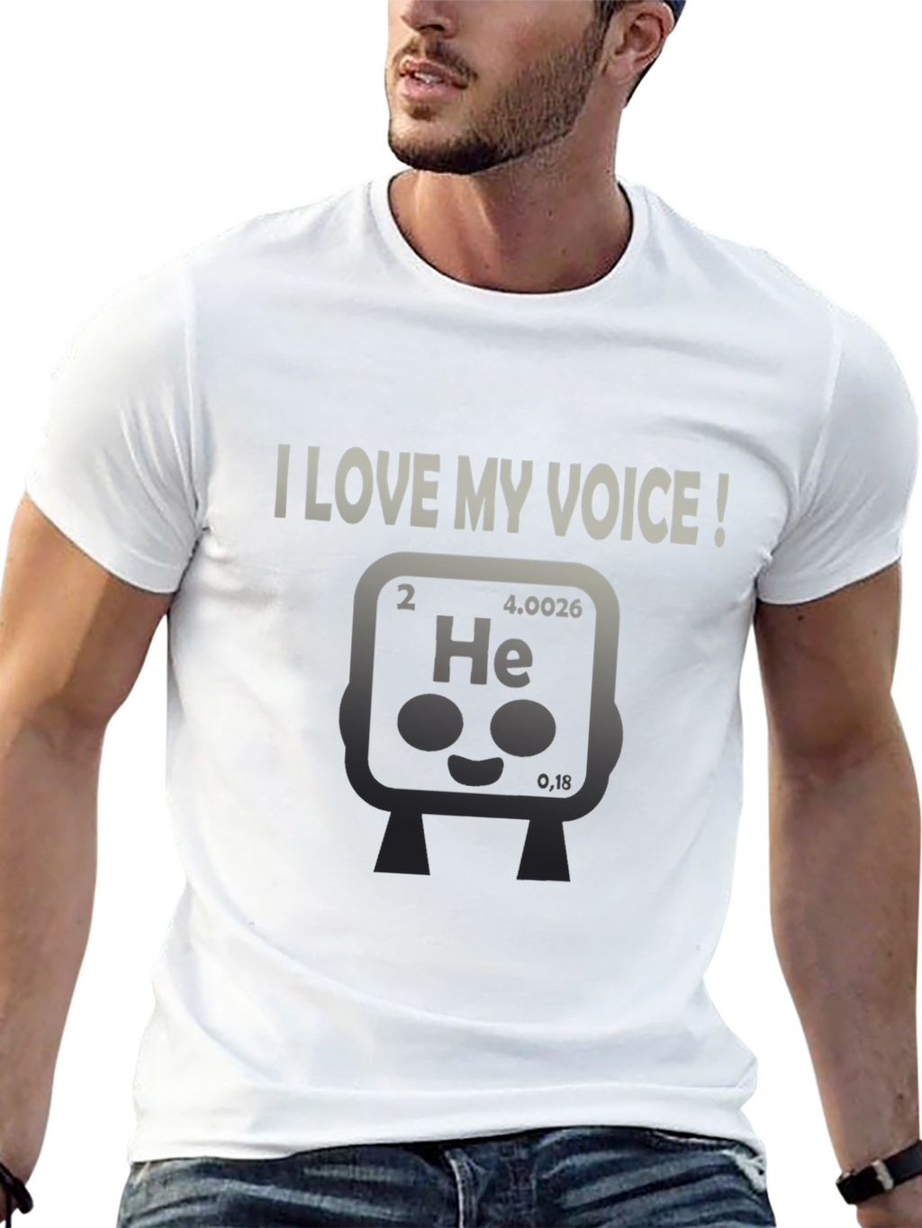 I Love My Voice Helium Element T-Shirt
