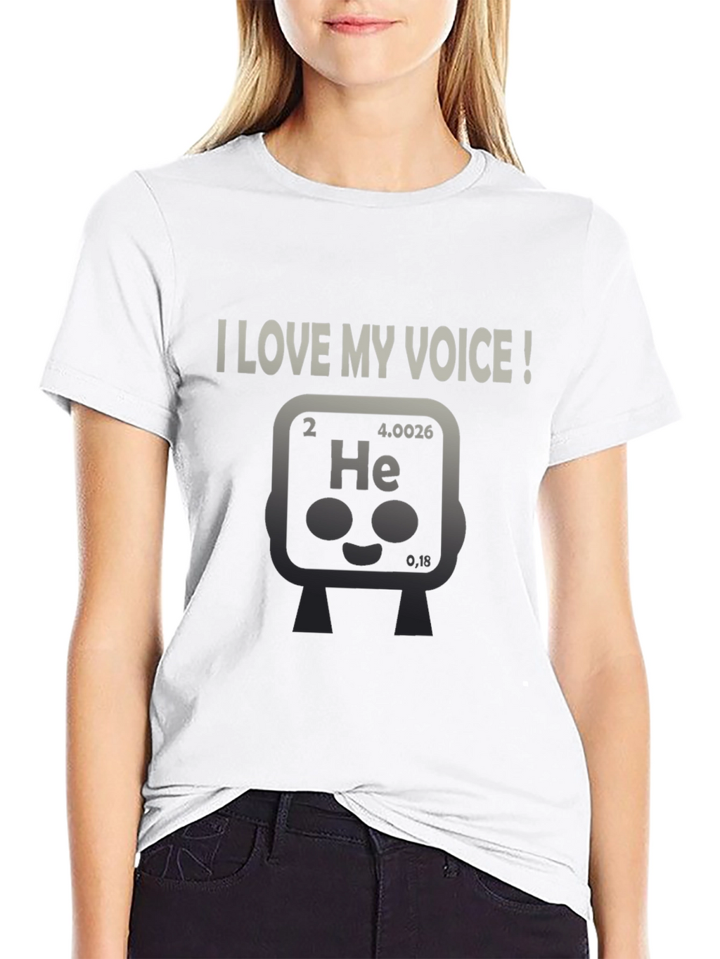 I Love My Voice Helium Element T-Shirt