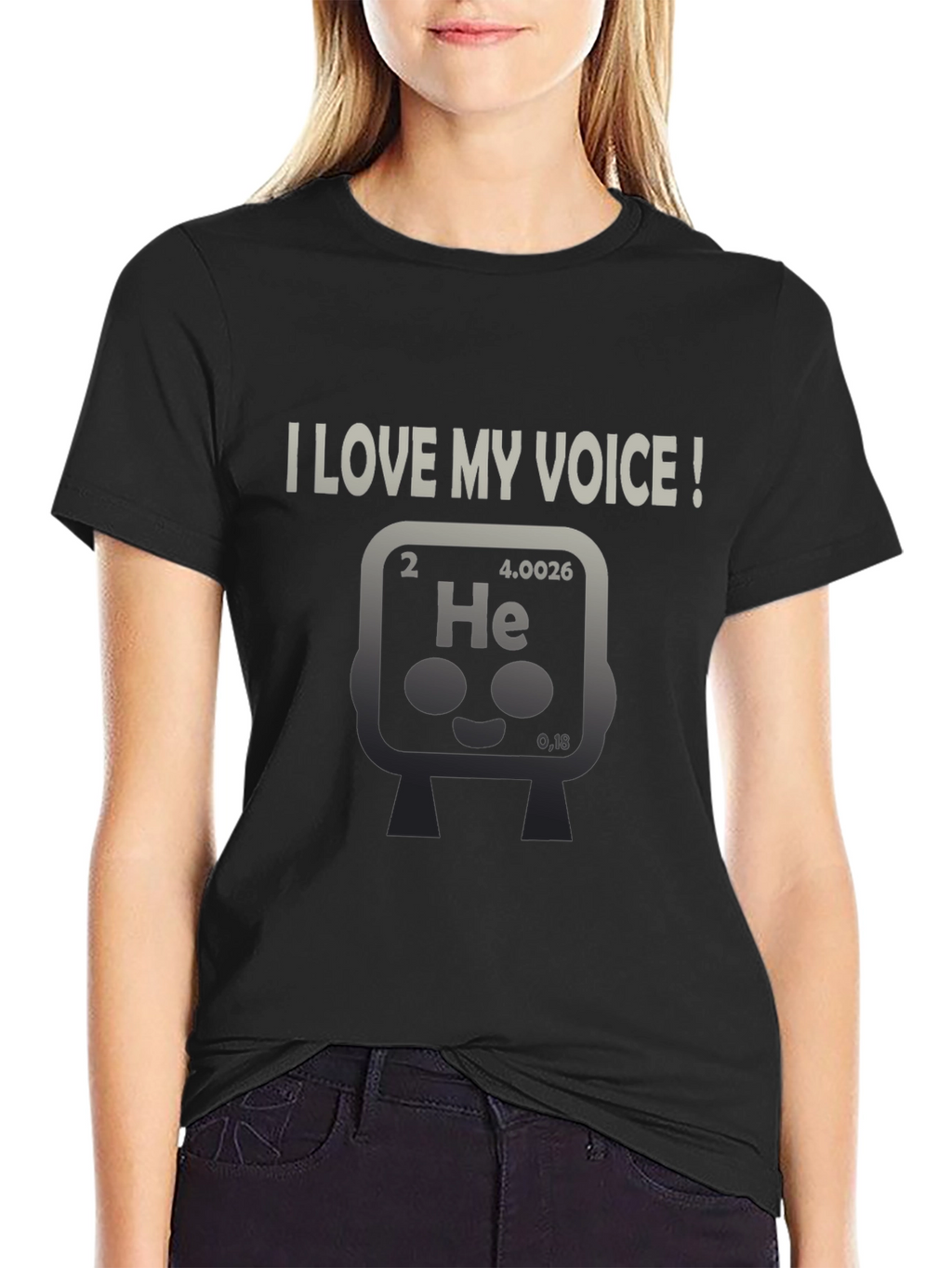 I Love My Voice Helium Element T-Shirt
