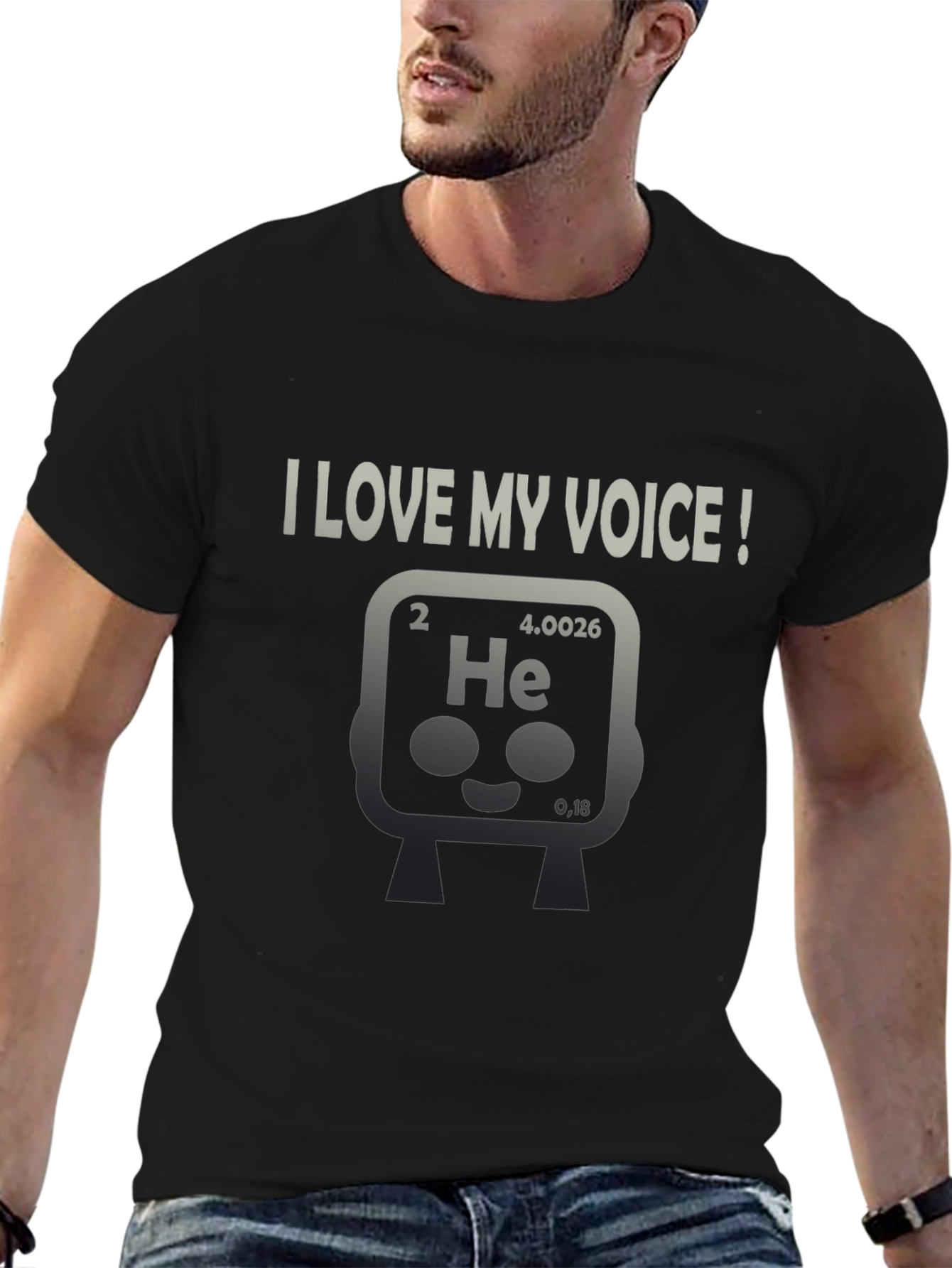 I Love My Voice Helium Element T-Shirt