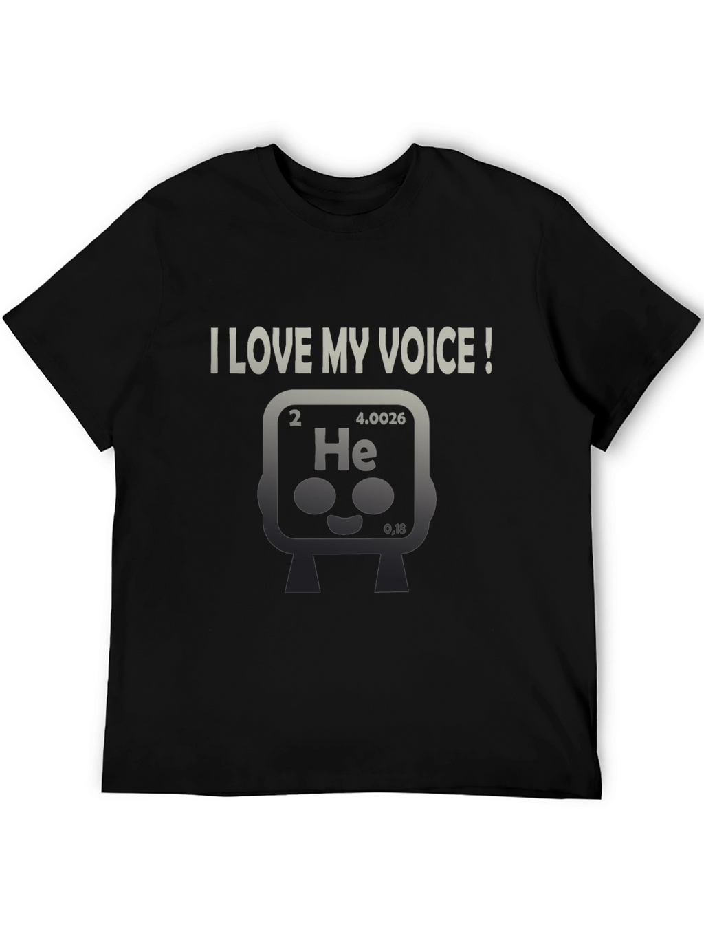 I Love My Voice Helium Element T-Shirt