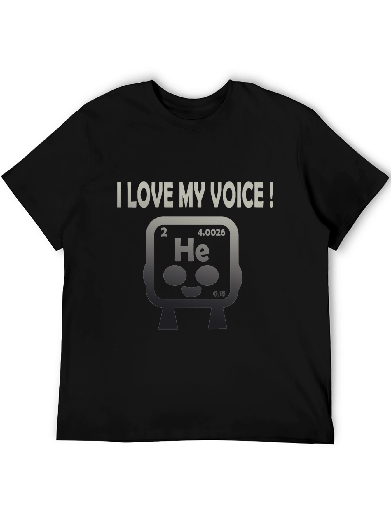 I Love My Voice Helium Element T-Shirt