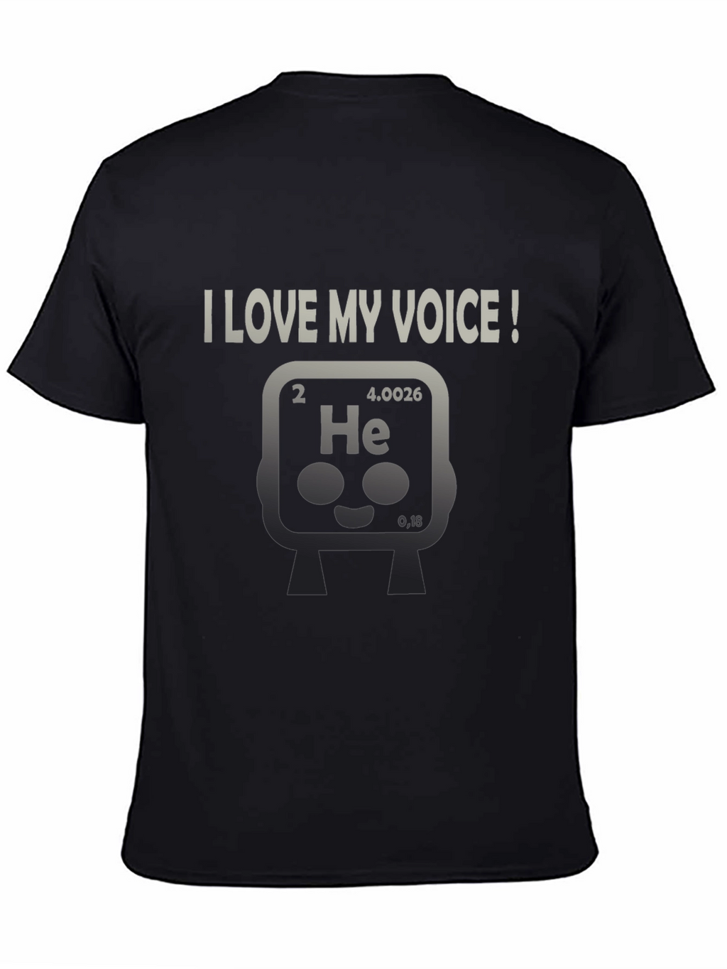 I Love My Voice Helium Element T-Shirt