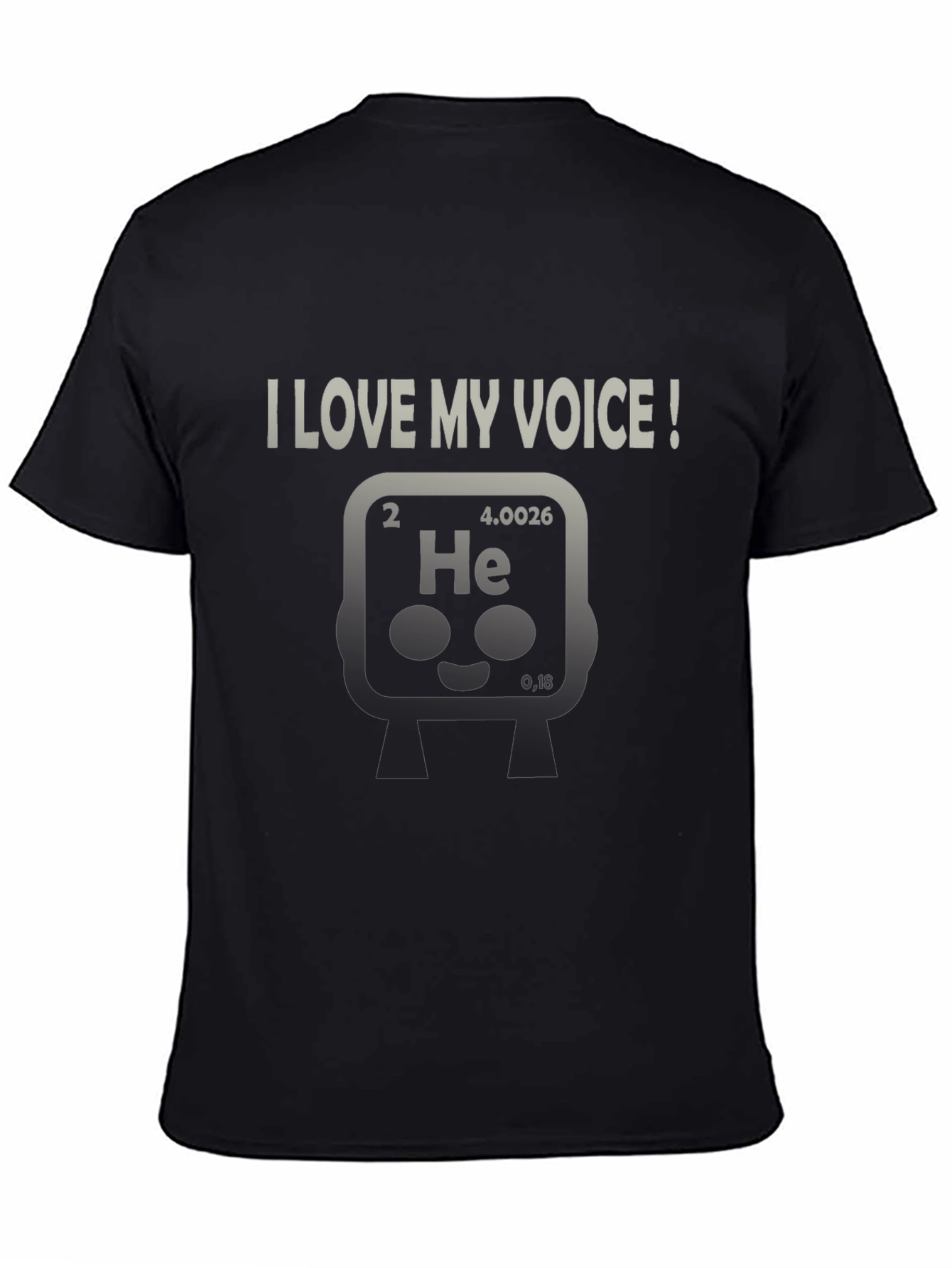 I Love My Voice Helium Element T-Shirt