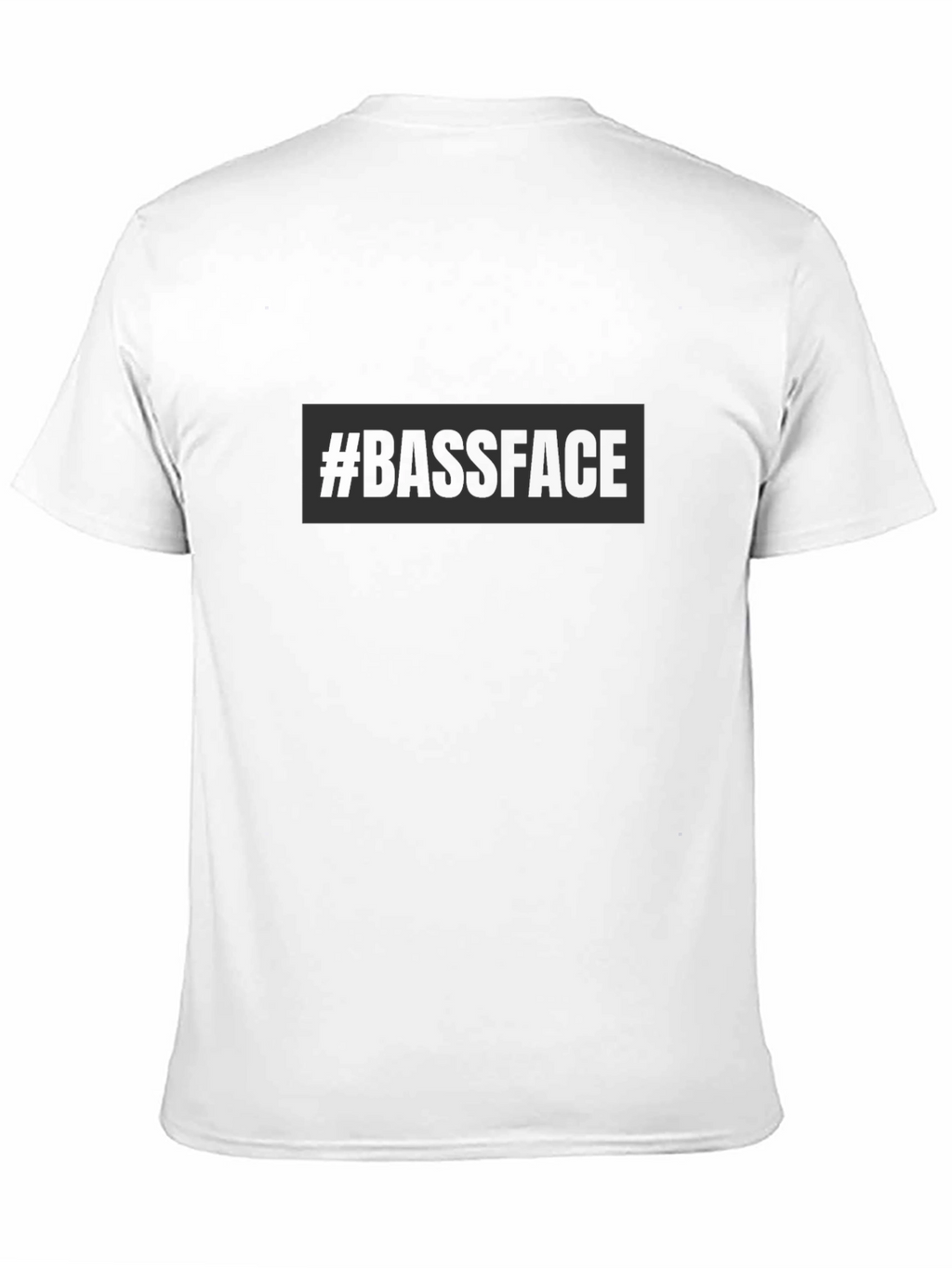 #BASSFACE Black T-Shirt - Music Lover Tee