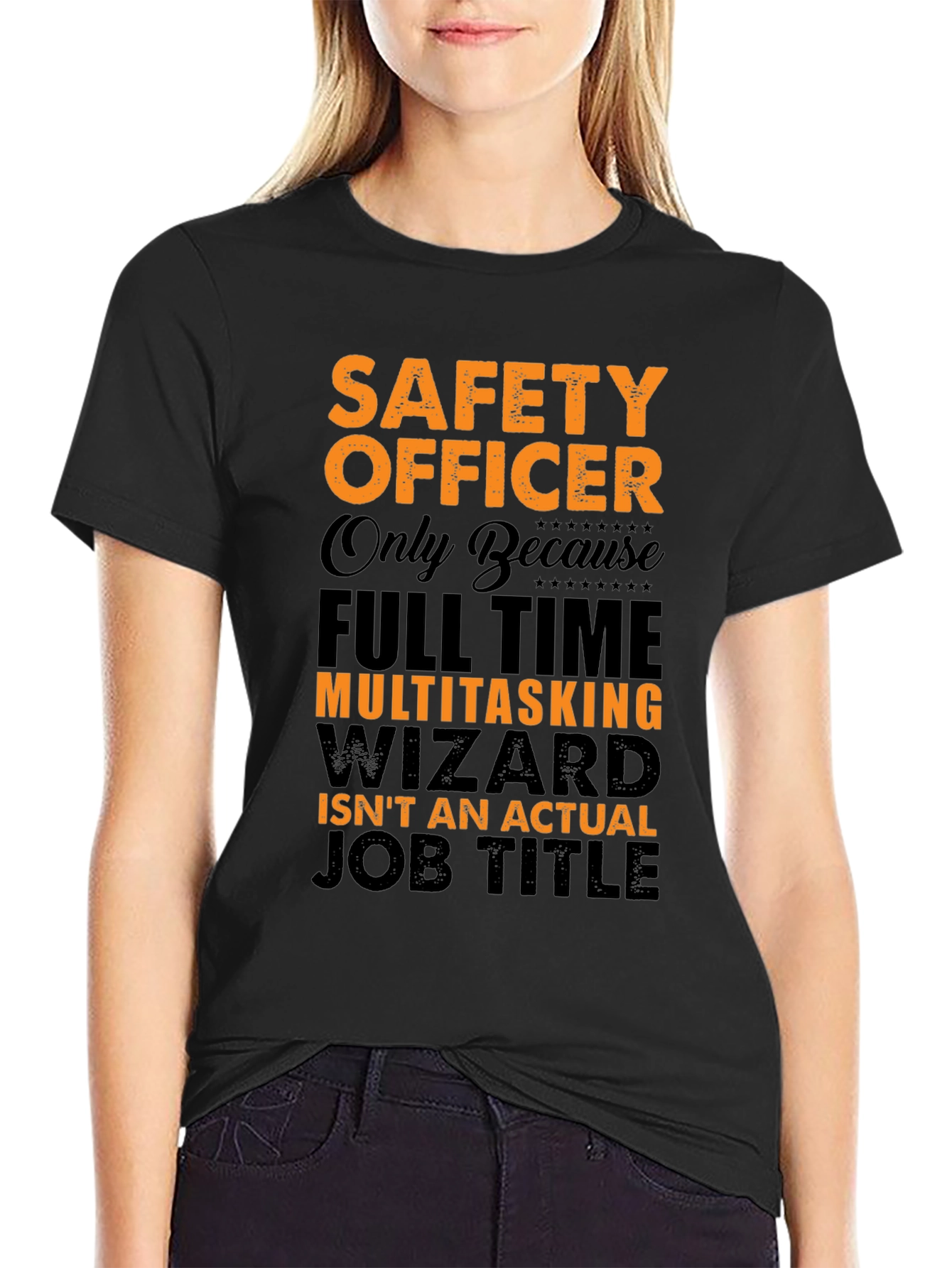 Safety Officer Multitasking Wizard T-Shirt