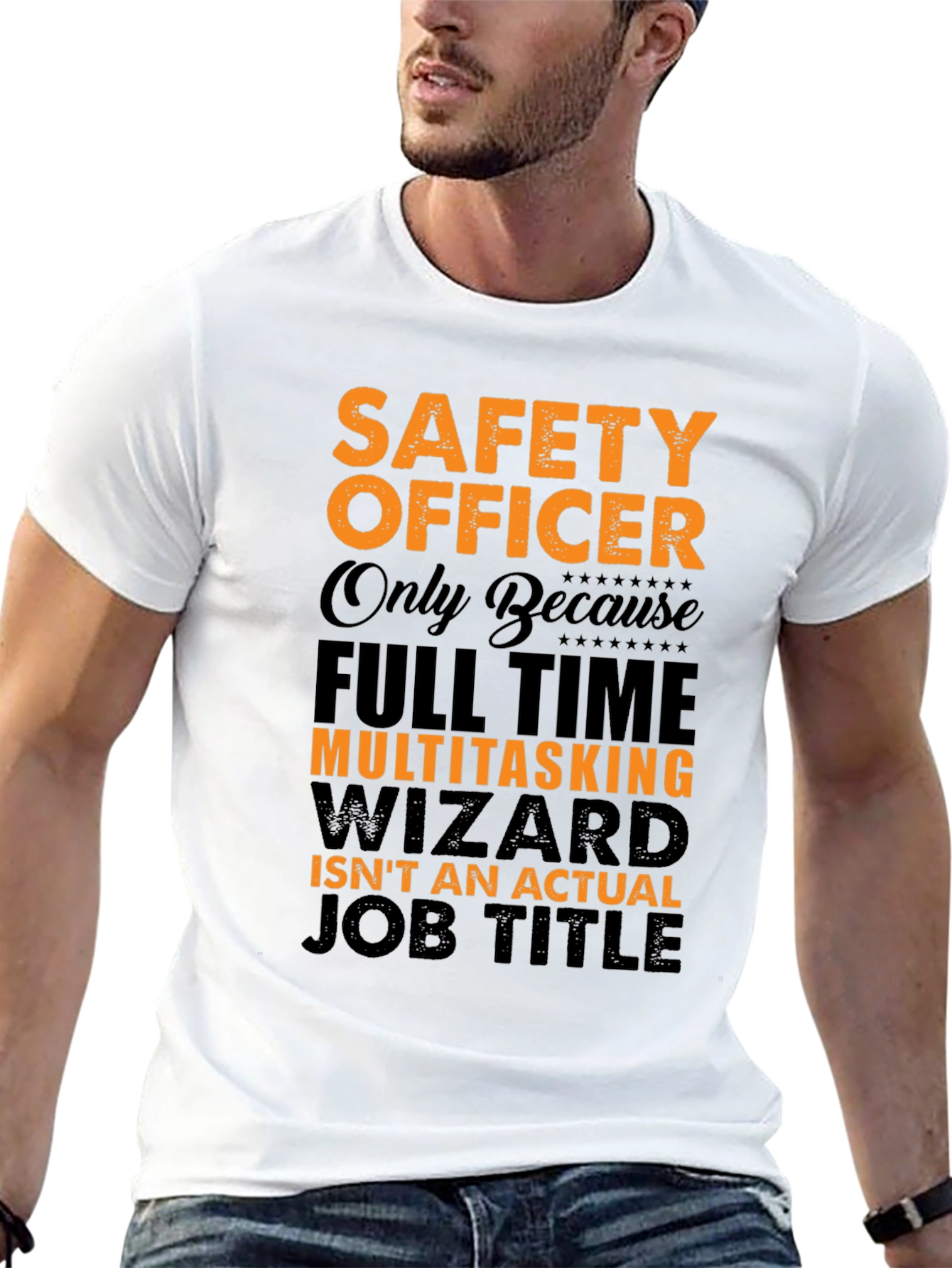 Safety Officer Multitasking Wizard T-Shirt