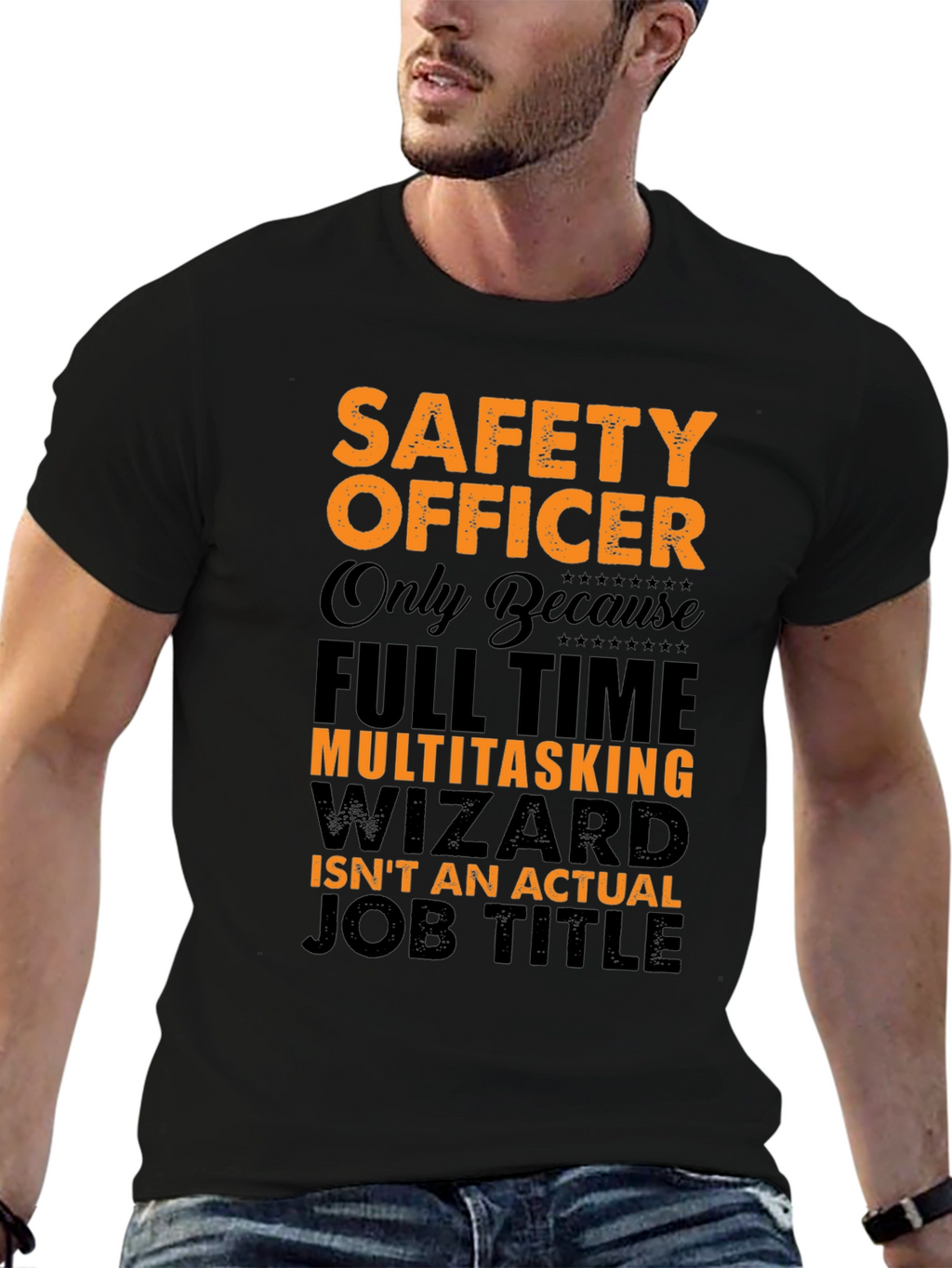 Safety Officer Multitasking Wizard T-Shirt