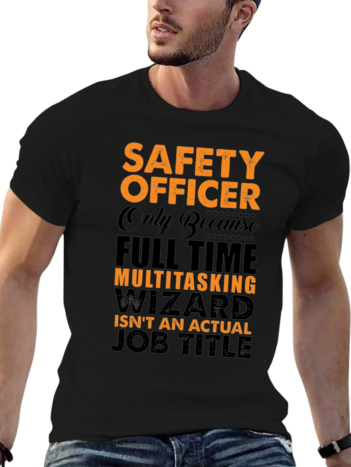 Safety Officer Multitasking Wizard T-Shirt