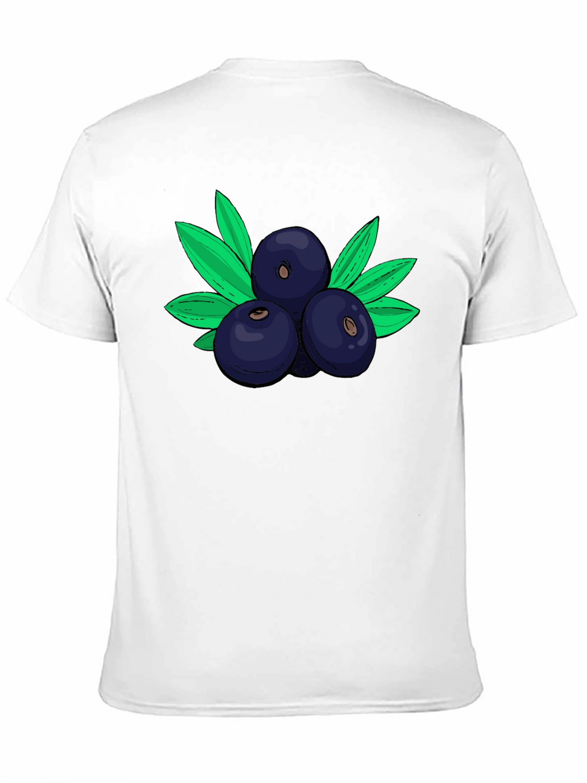 Blueberry Graphic Tee - Fresh & Stylish