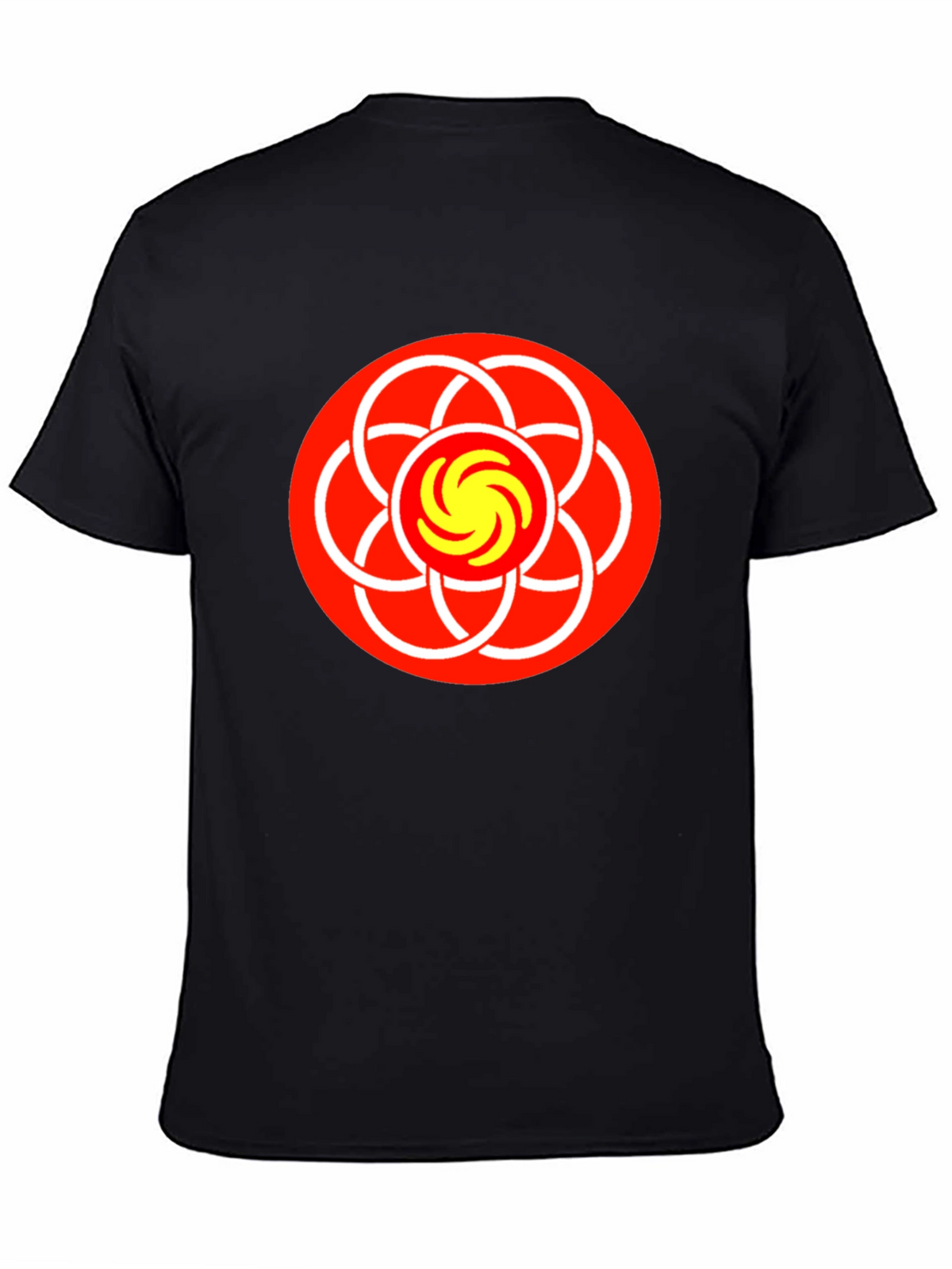 Abstract Graphic Tee - Geometric Design