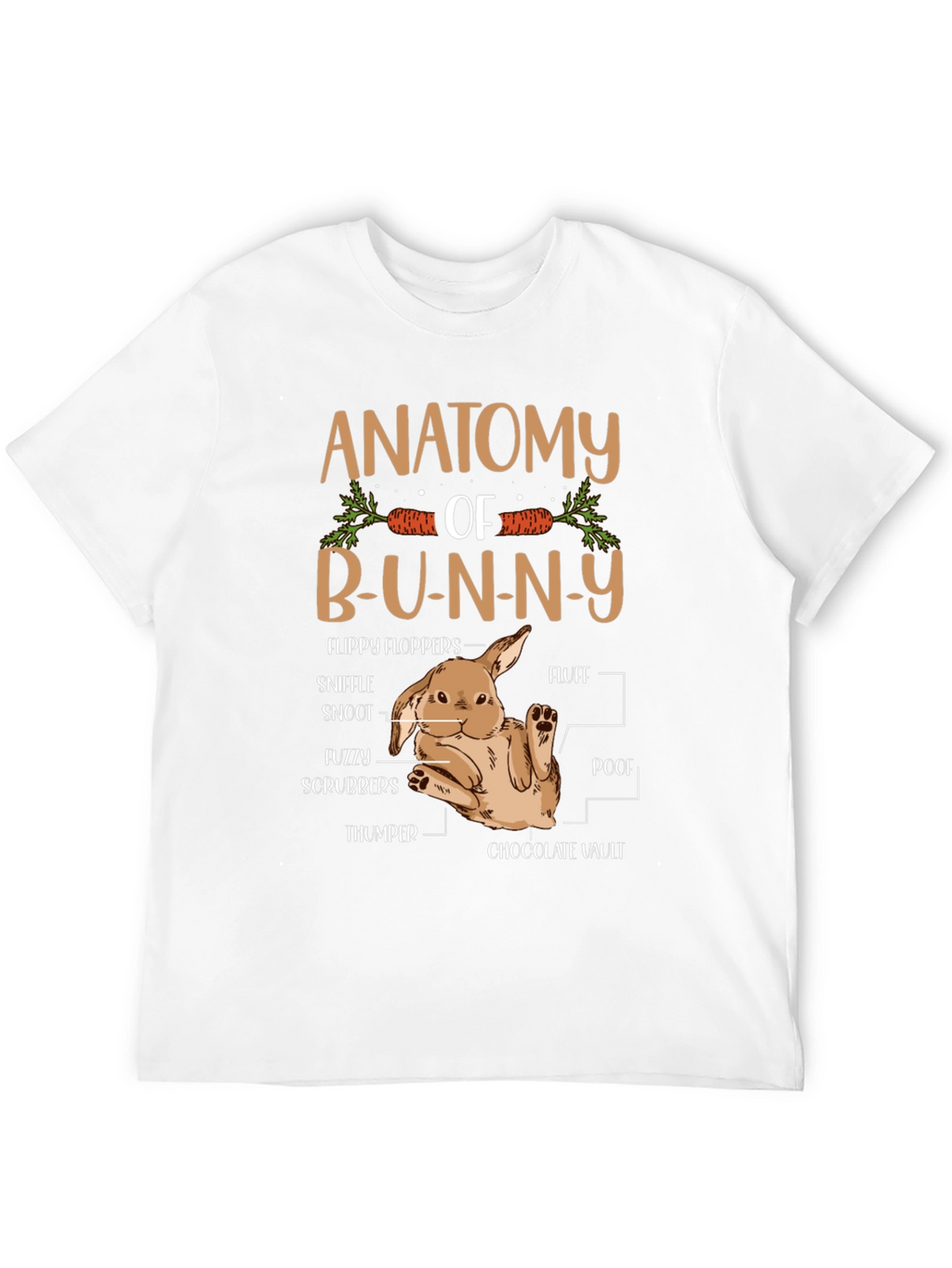 Anatomy of a Bunny T-Shirt - Easter
