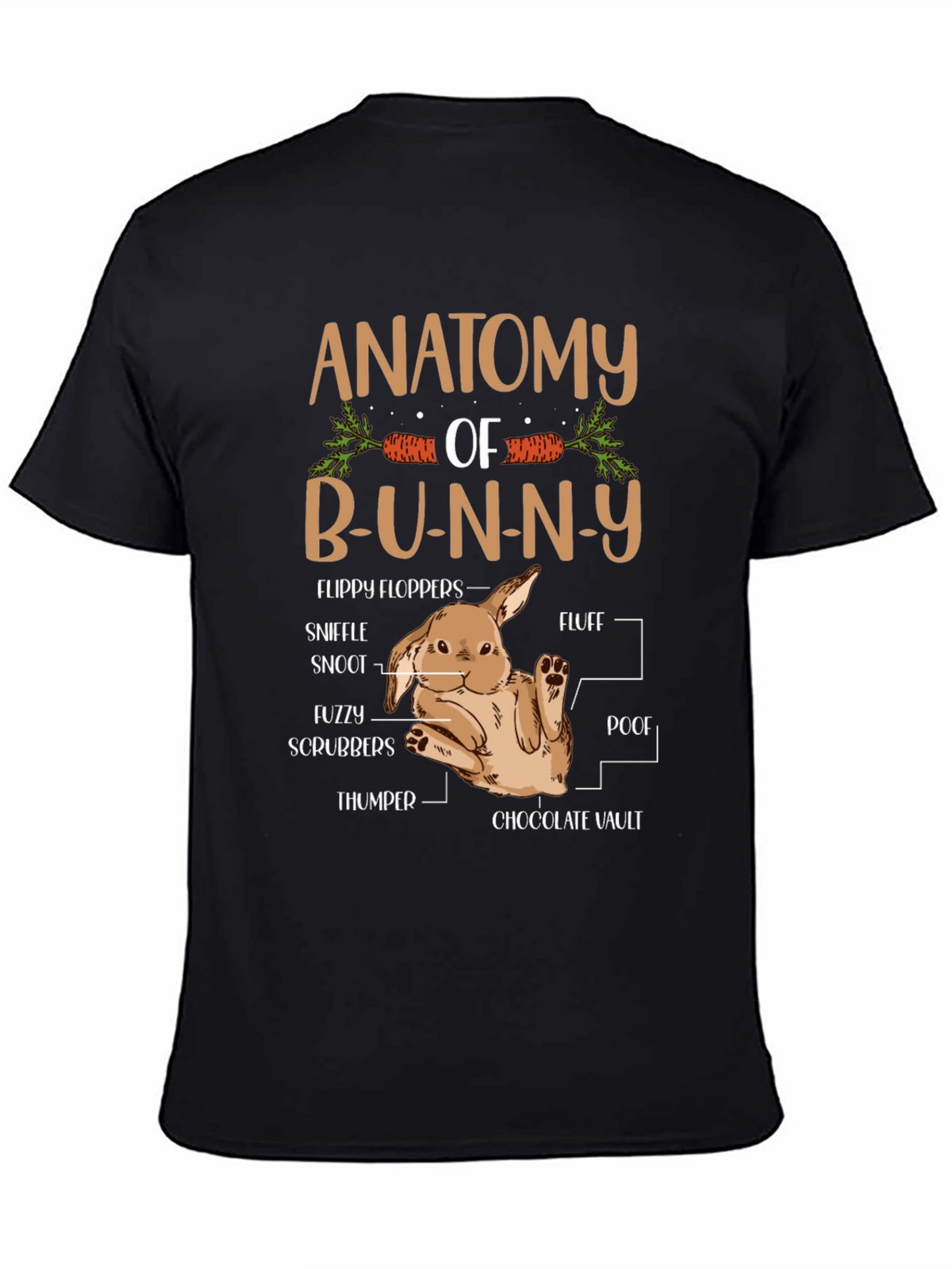 Anatomy of a Bunny T-Shirt - Easter