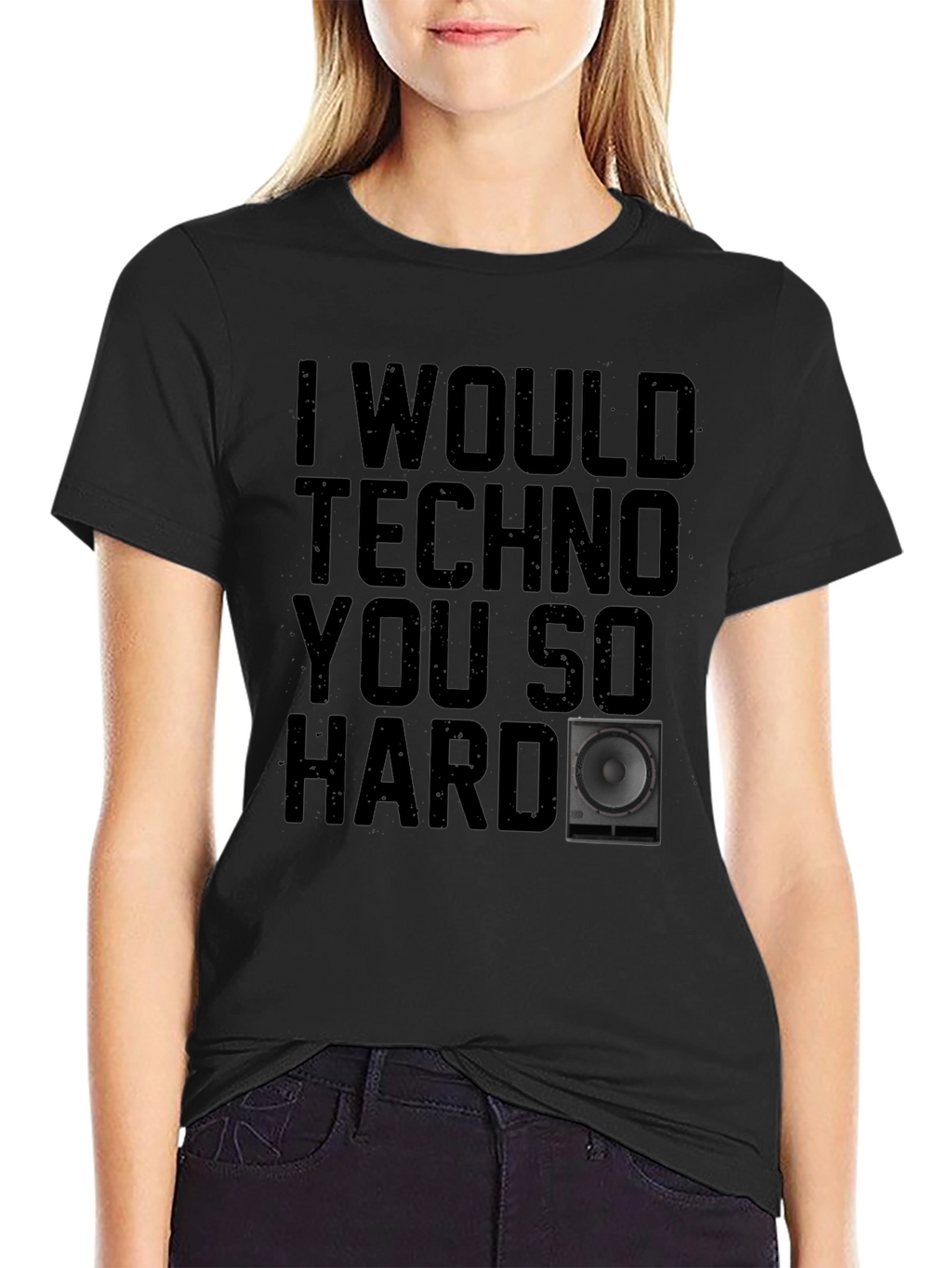 Techno Hard Graphic Tee