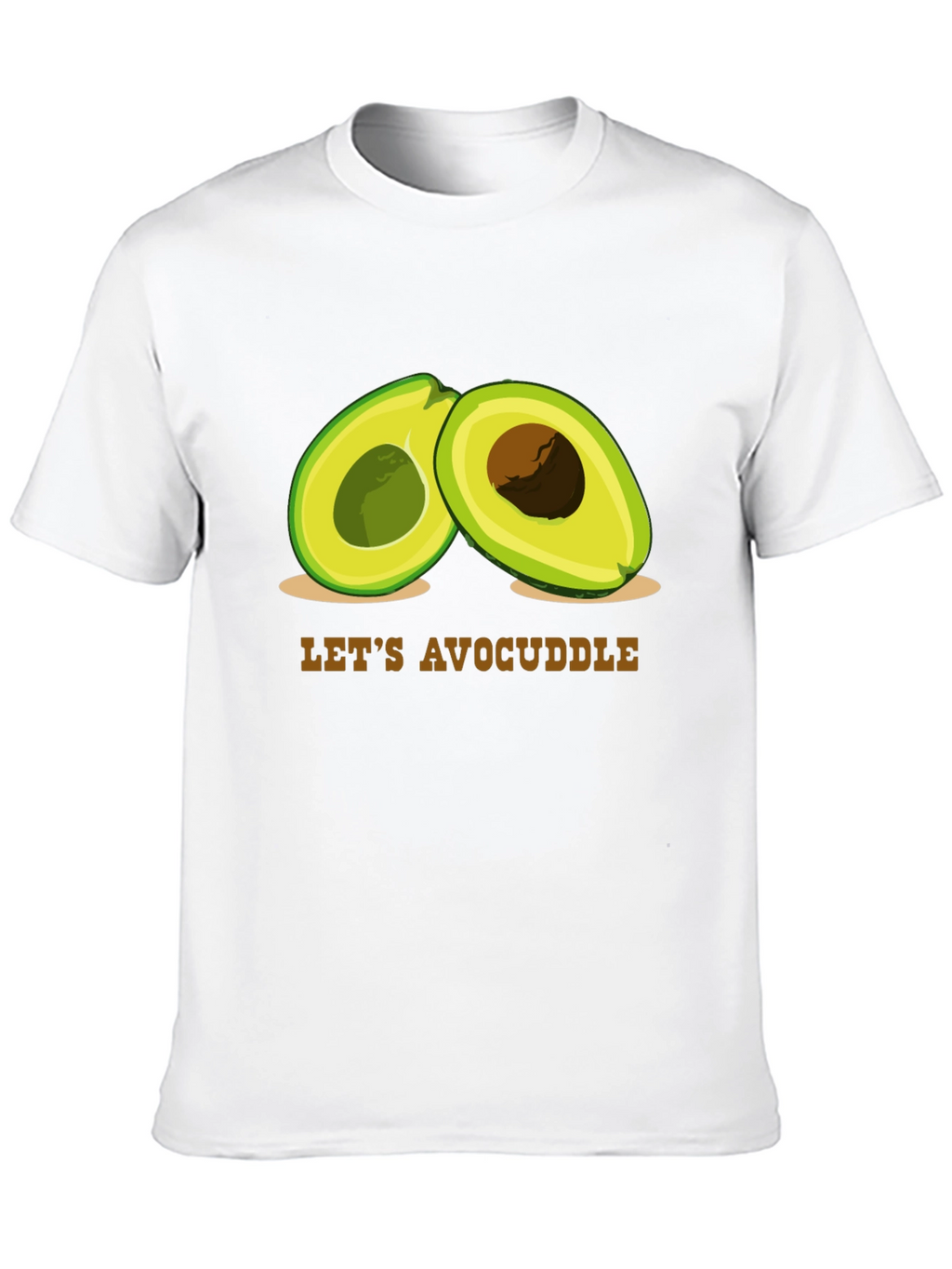 Avocuddle Graphic Tee - Cute Avocado T-Shirt