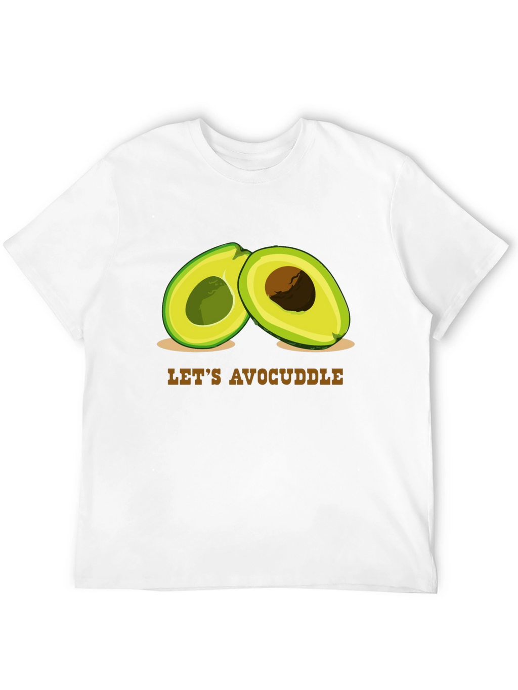 Avocuddle Graphic Tee - Cute Avocado T-Shirt