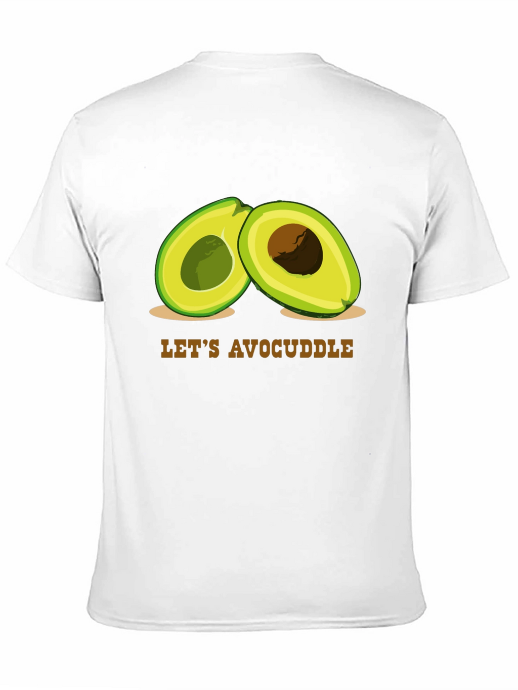 Avocuddle Graphic Tee - Cute Avocado T-Shirt