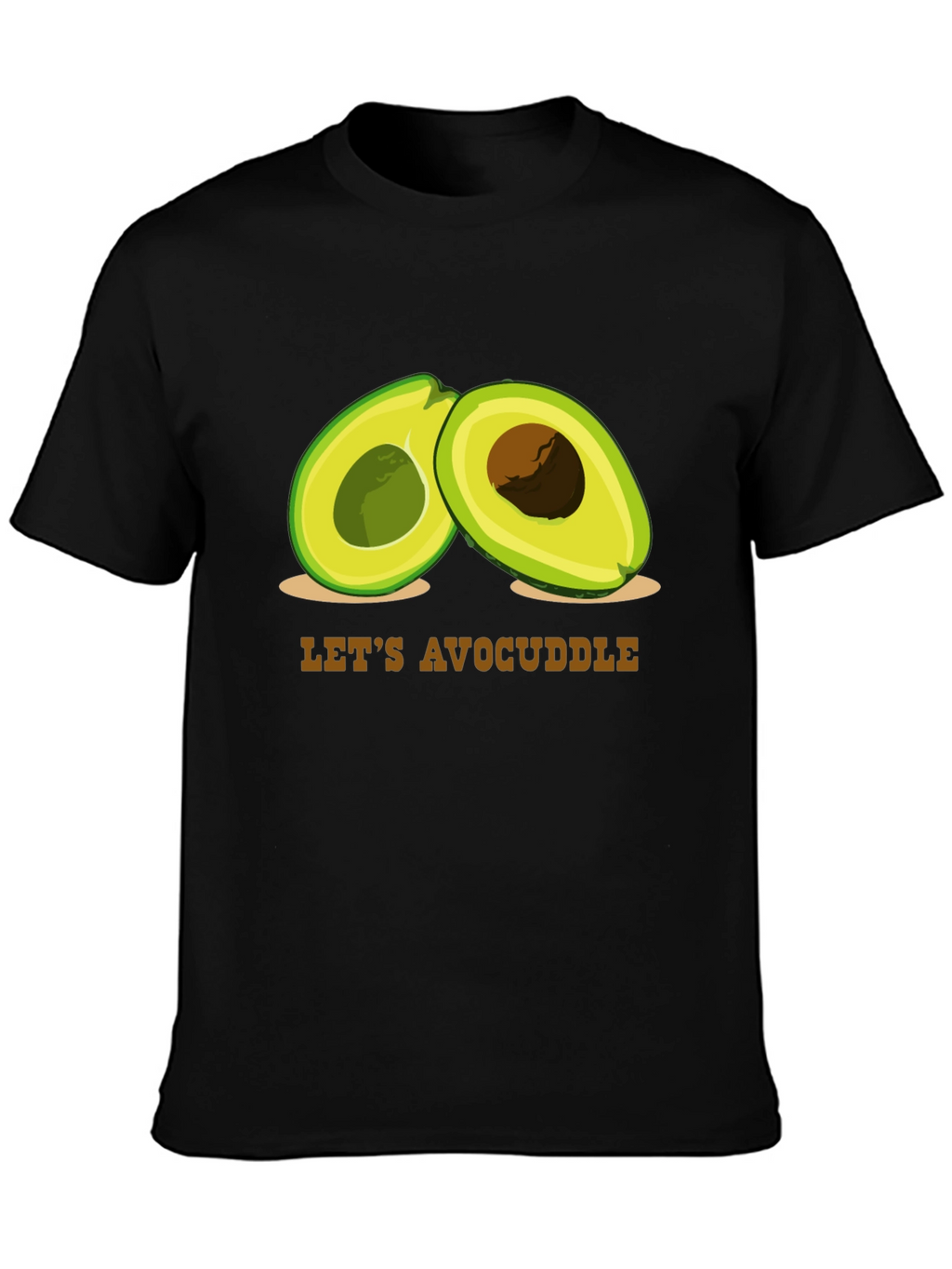 Avocuddle Graphic Tee - Cute Avocado T-Shirt