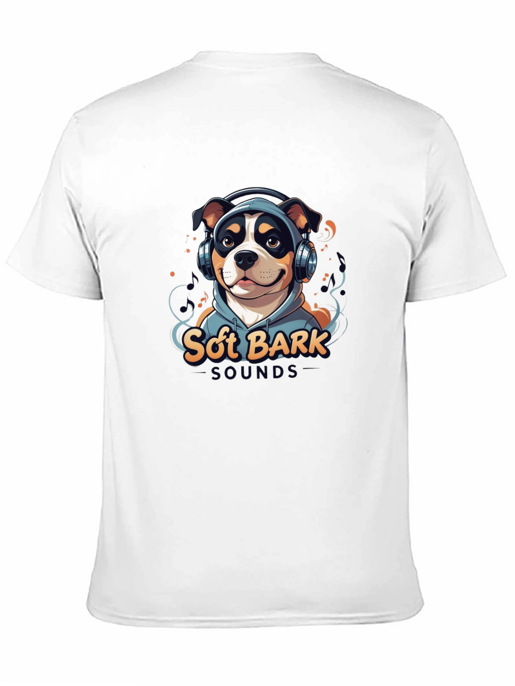 Soft Bark Sounds Dog Graphic T-Shirt