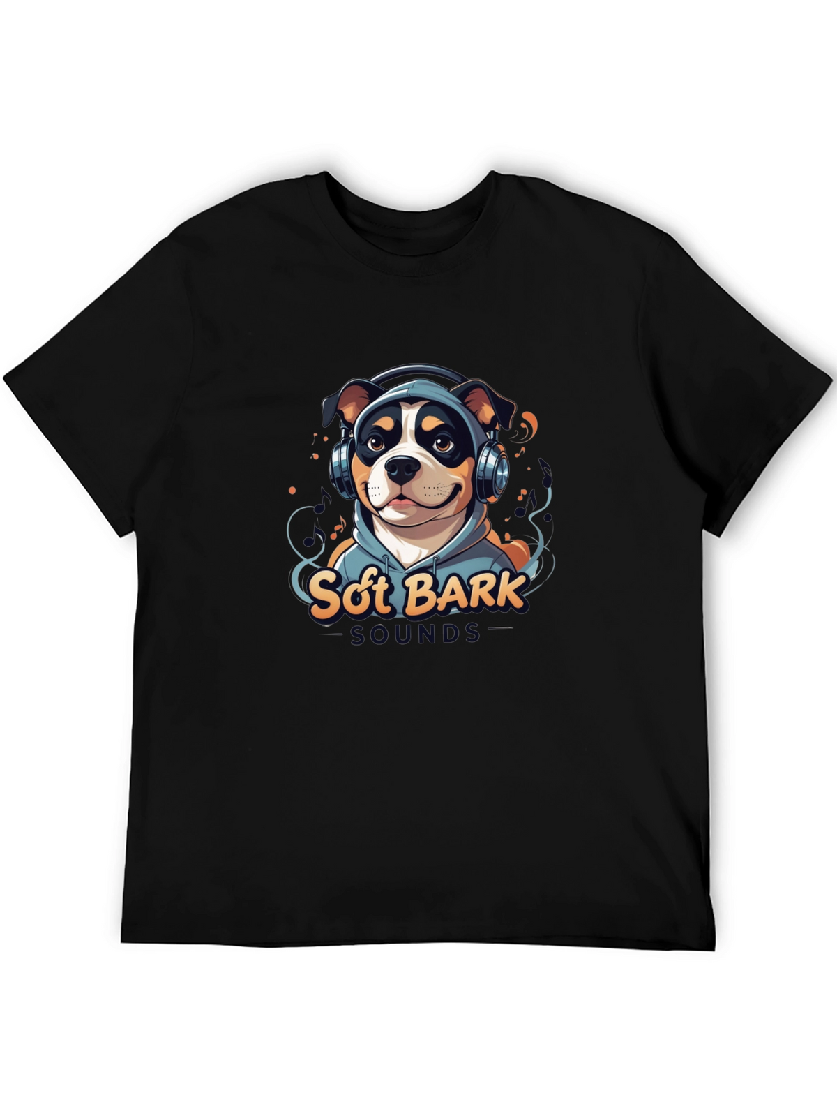 Soft Bark Sounds Dog Graphic T-Shirt