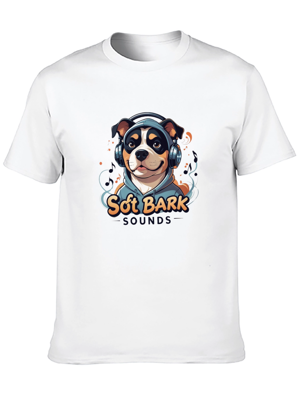 Soft Bark Sounds Dog Graphic T-Shirt
