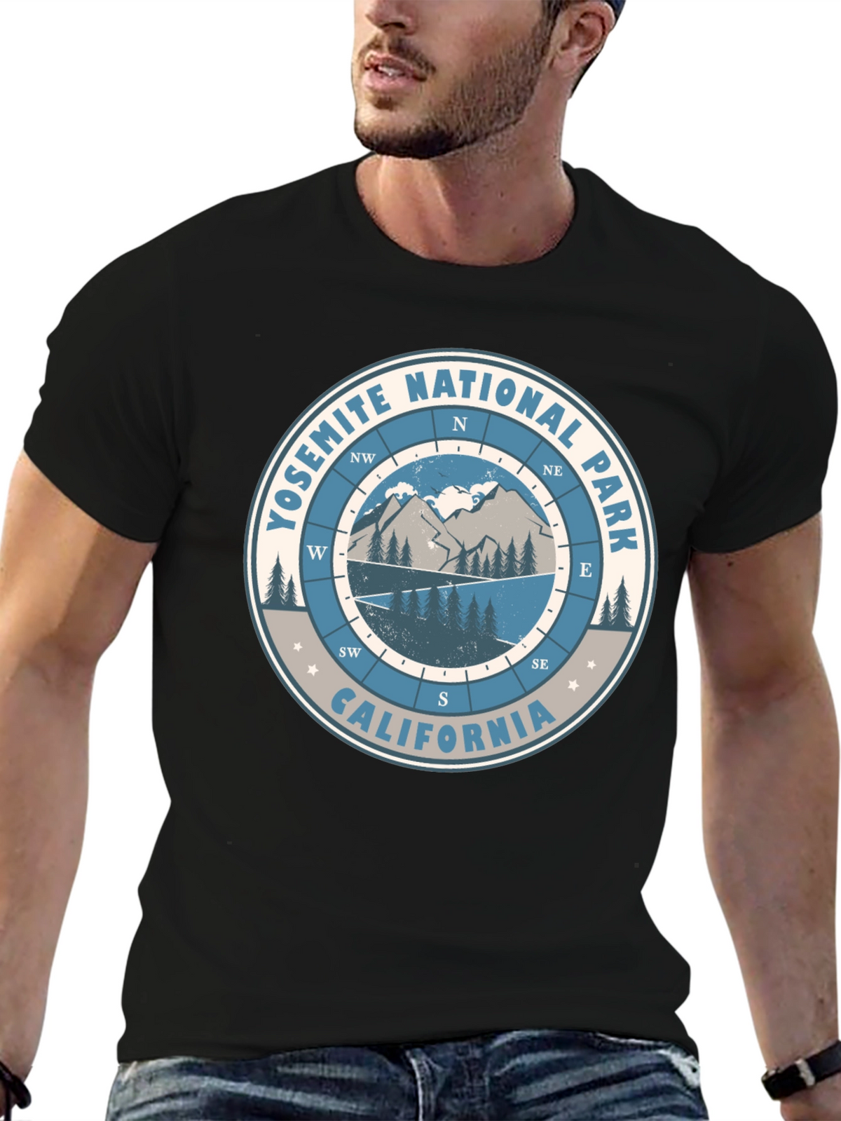 Yosemite National Park Graphic Tee