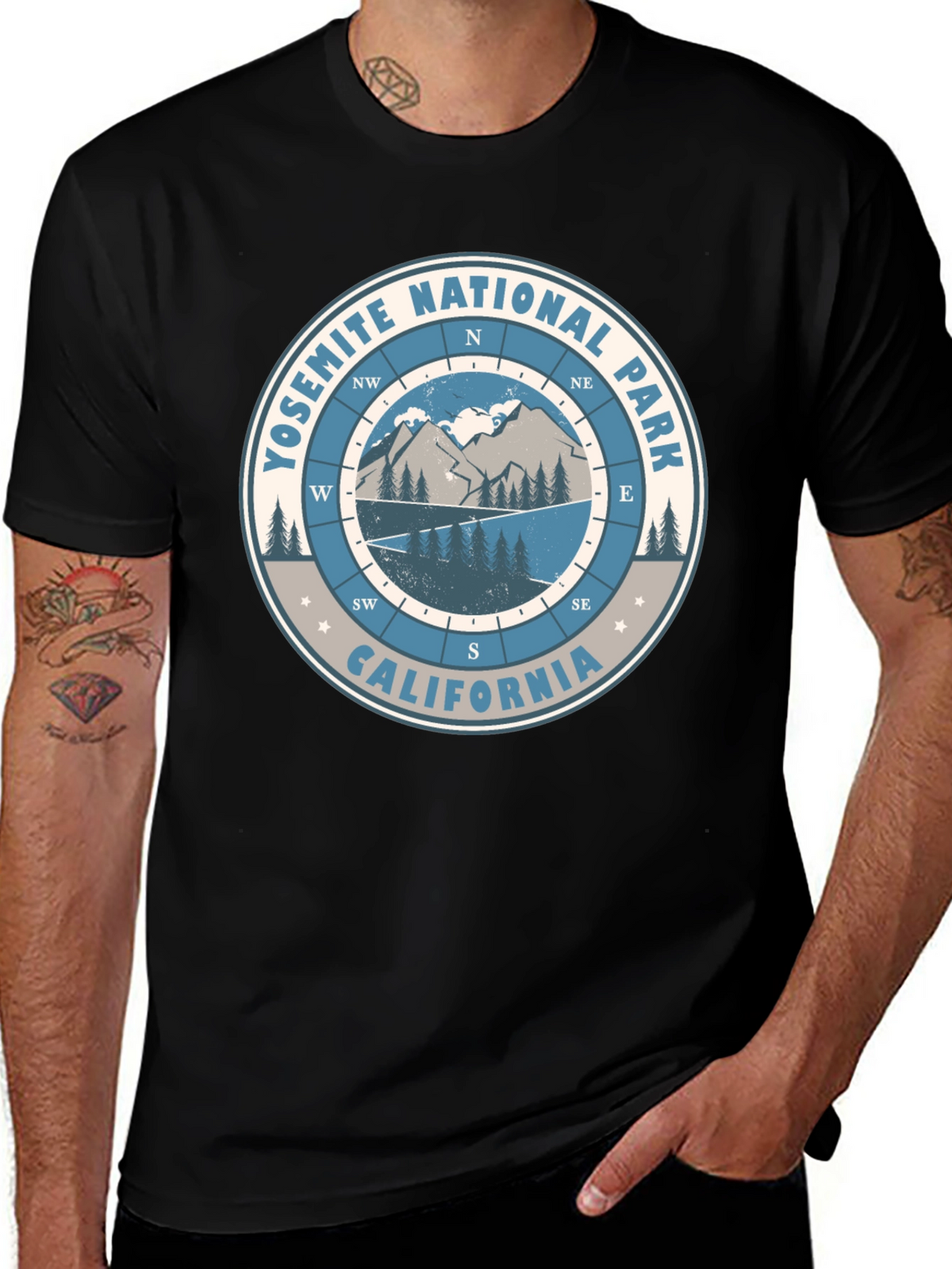 Yosemite National Park Graphic Tee