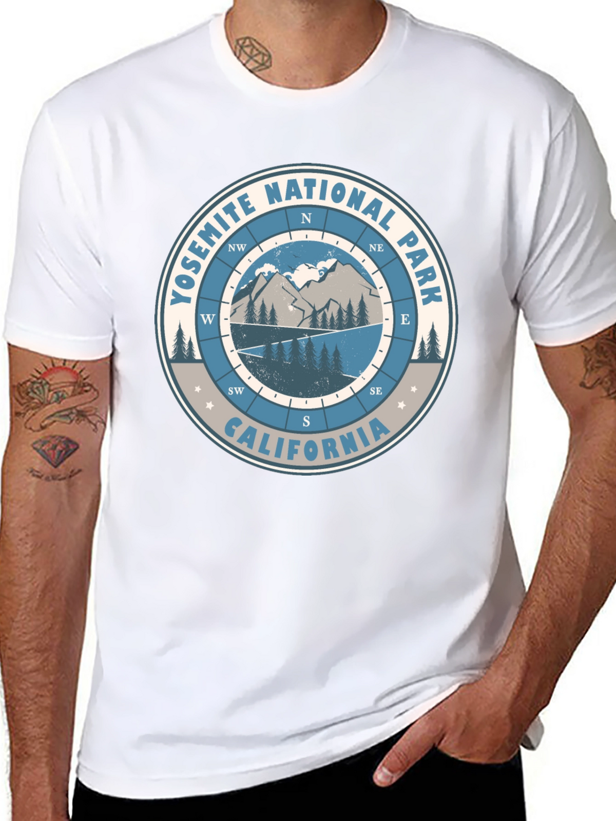 Yosemite National Park Graphic Tee