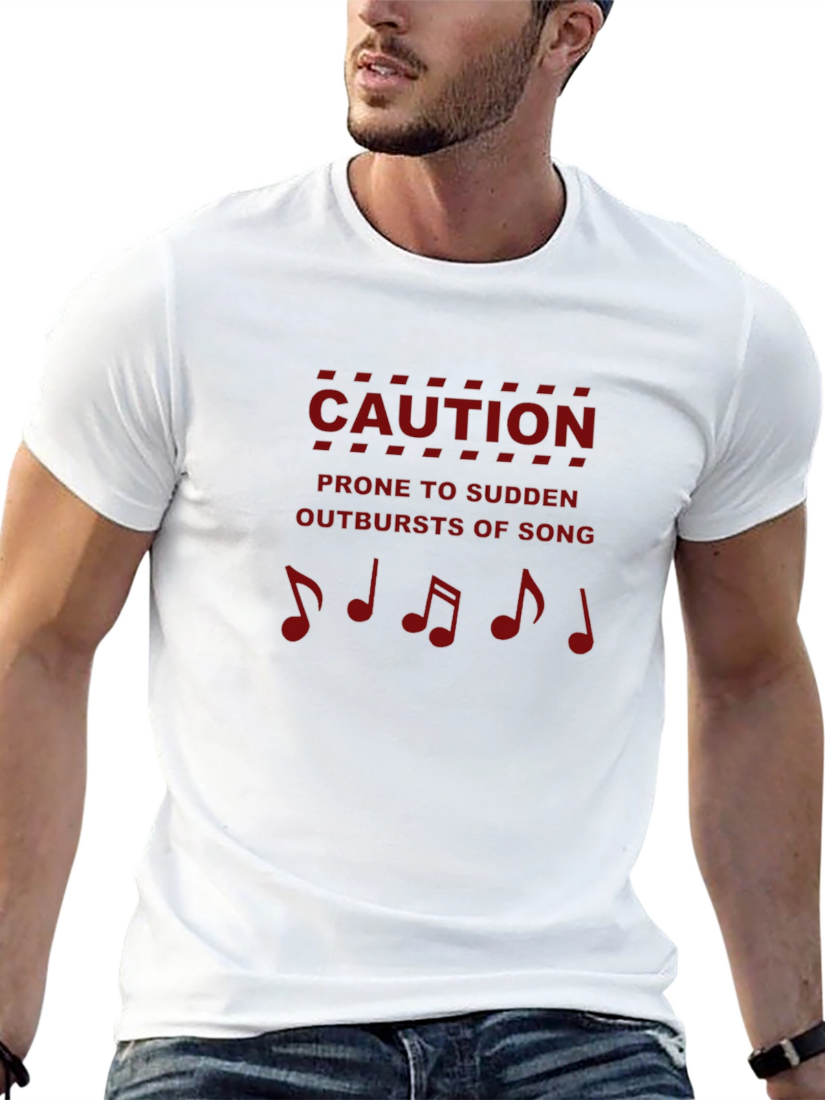 Caution: Prone to Sudden Outbursts of Song T-Shirt