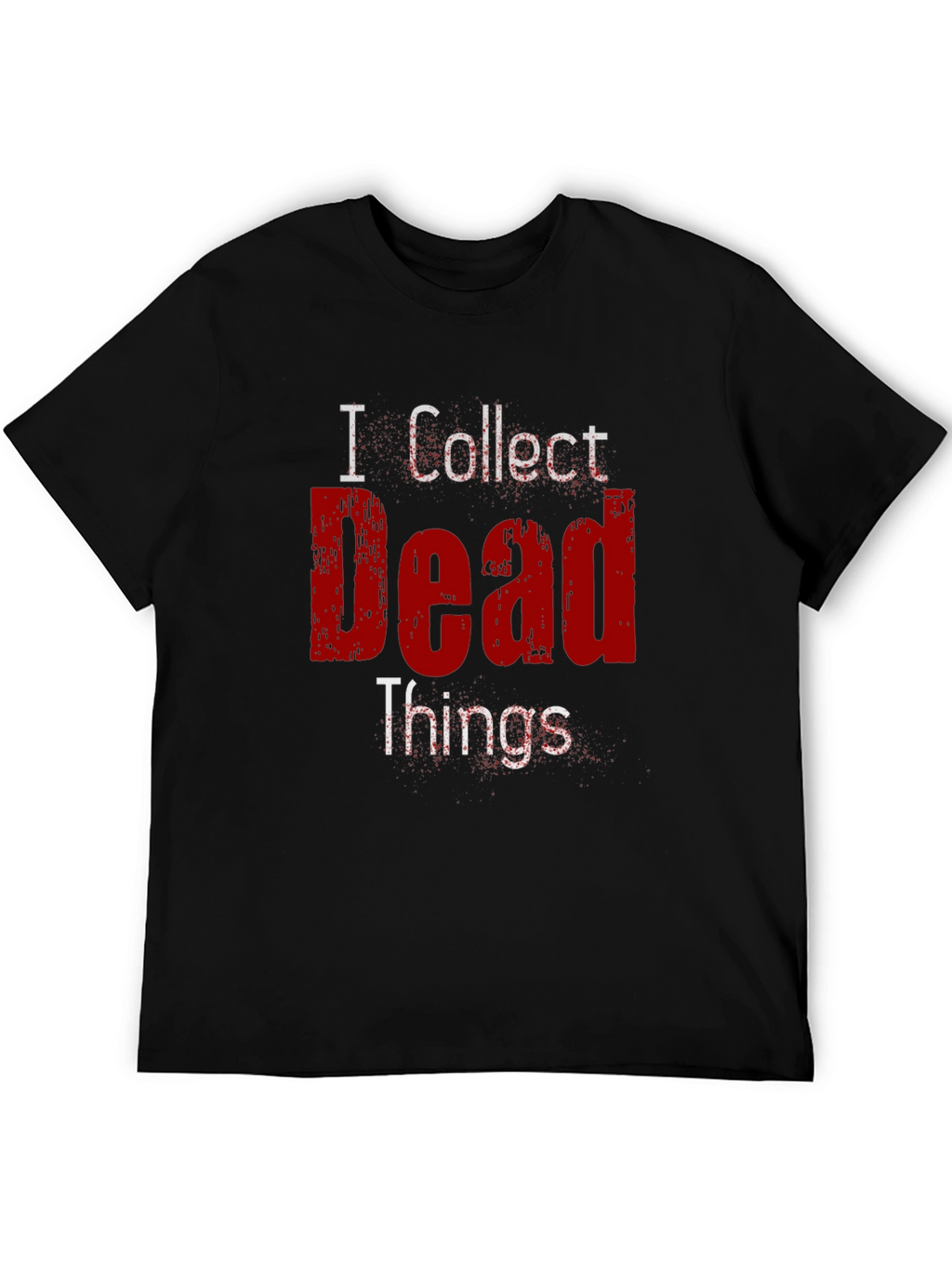 I Collect Dead Things Graphic Tee - Black