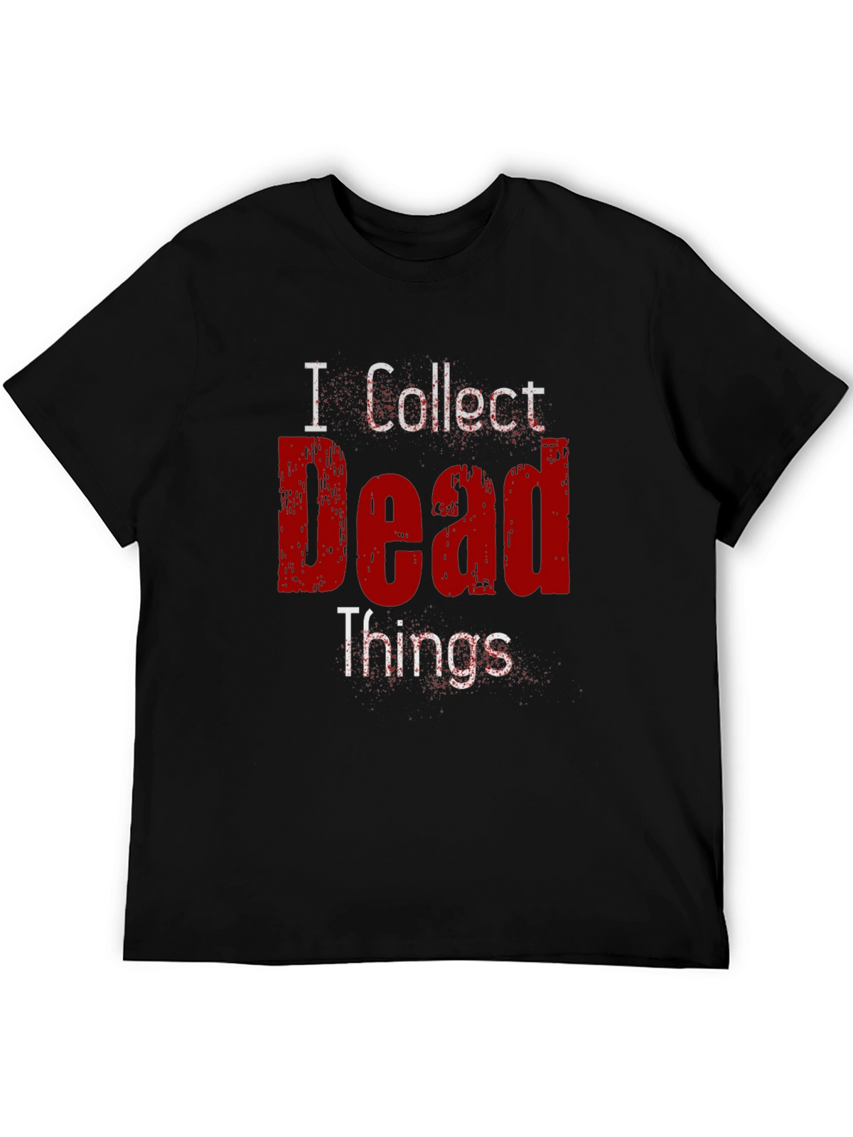 I Collect Dead Things Graphic Tee - Black