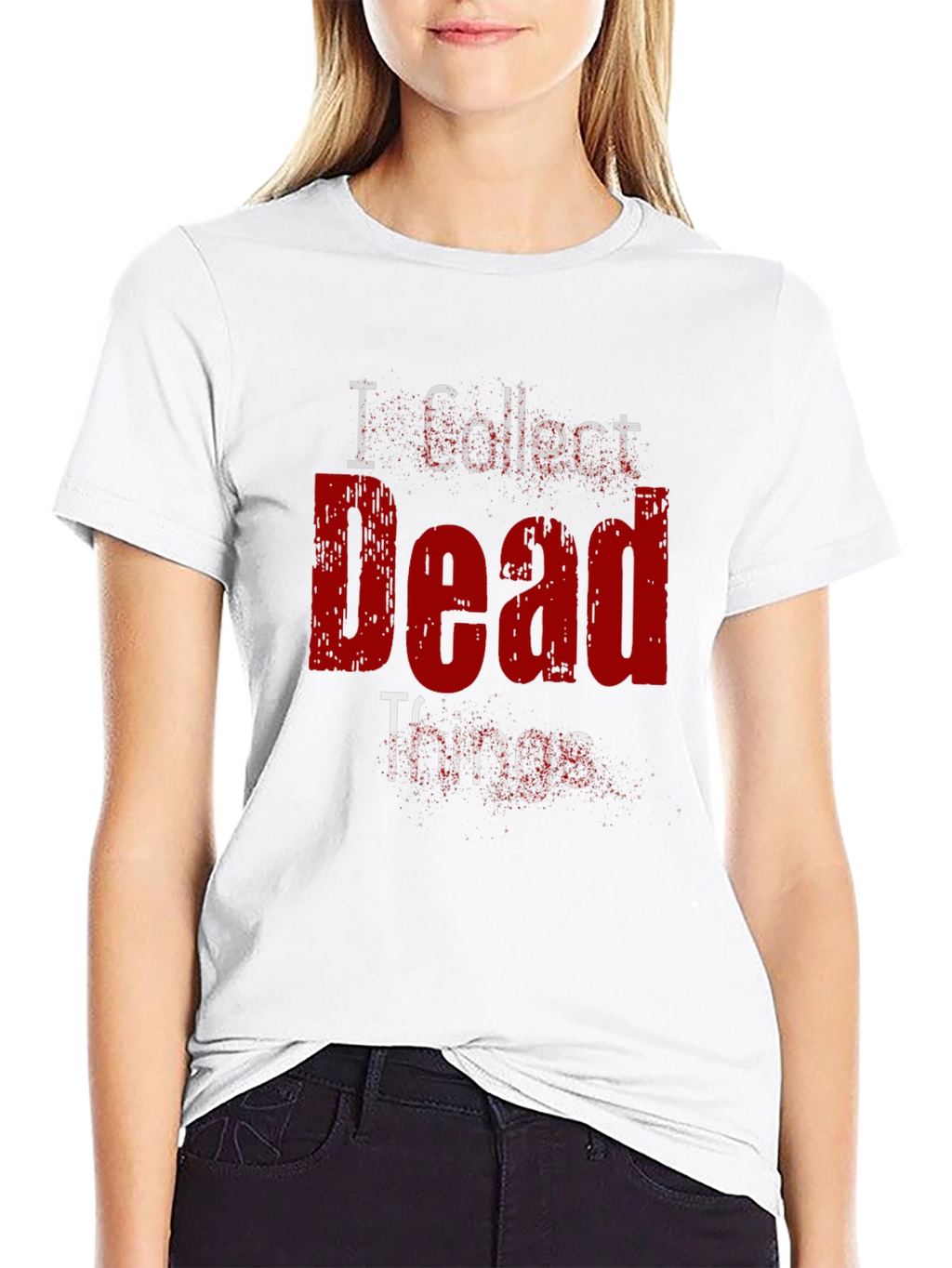 I Collect Dead Things Graphic Tee - Black